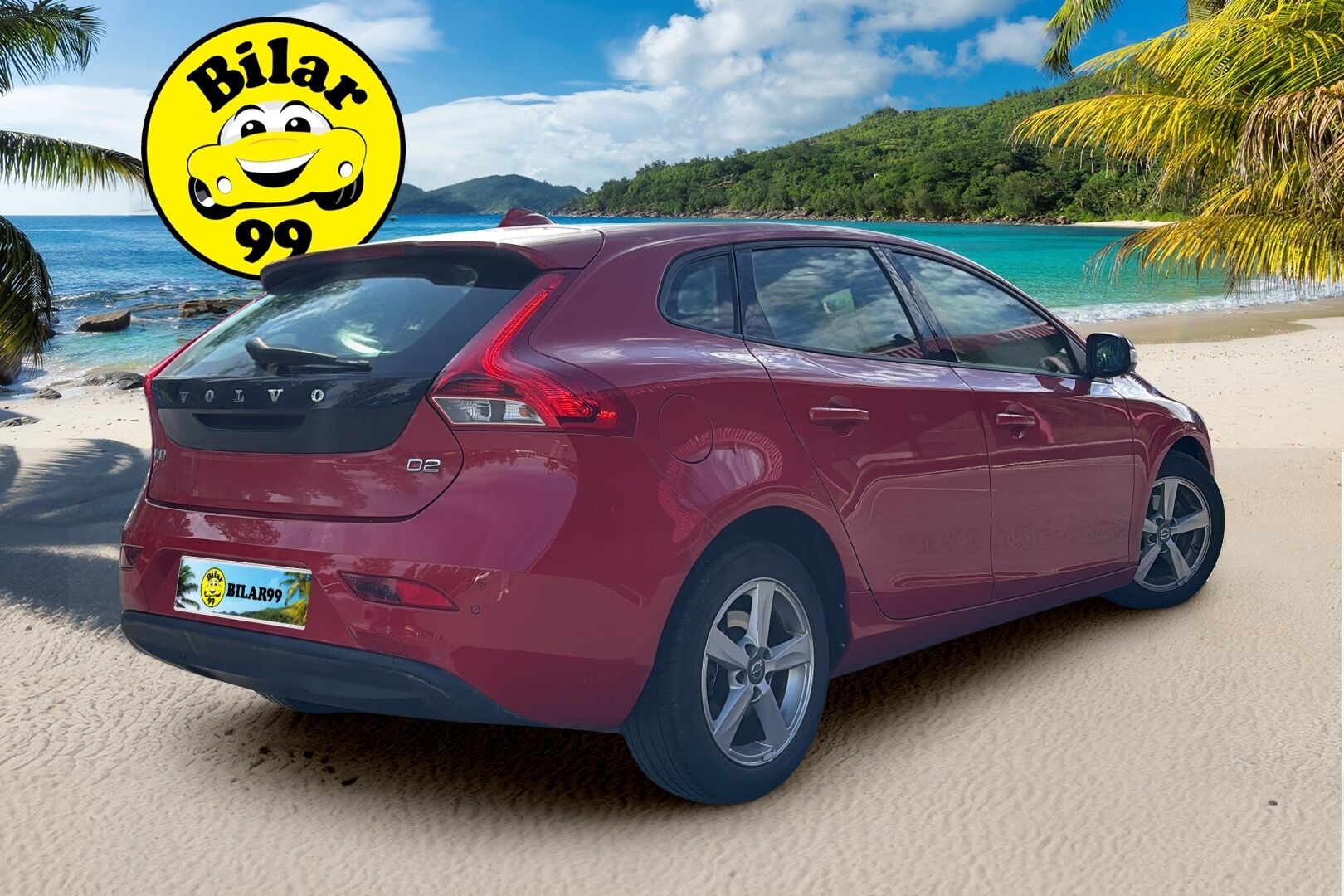 Volvo V40 2014 D2 Business - | Suomi-auto | Lohko+sis.p | Jakopää 174tkm | Vakkari | Xenon | 