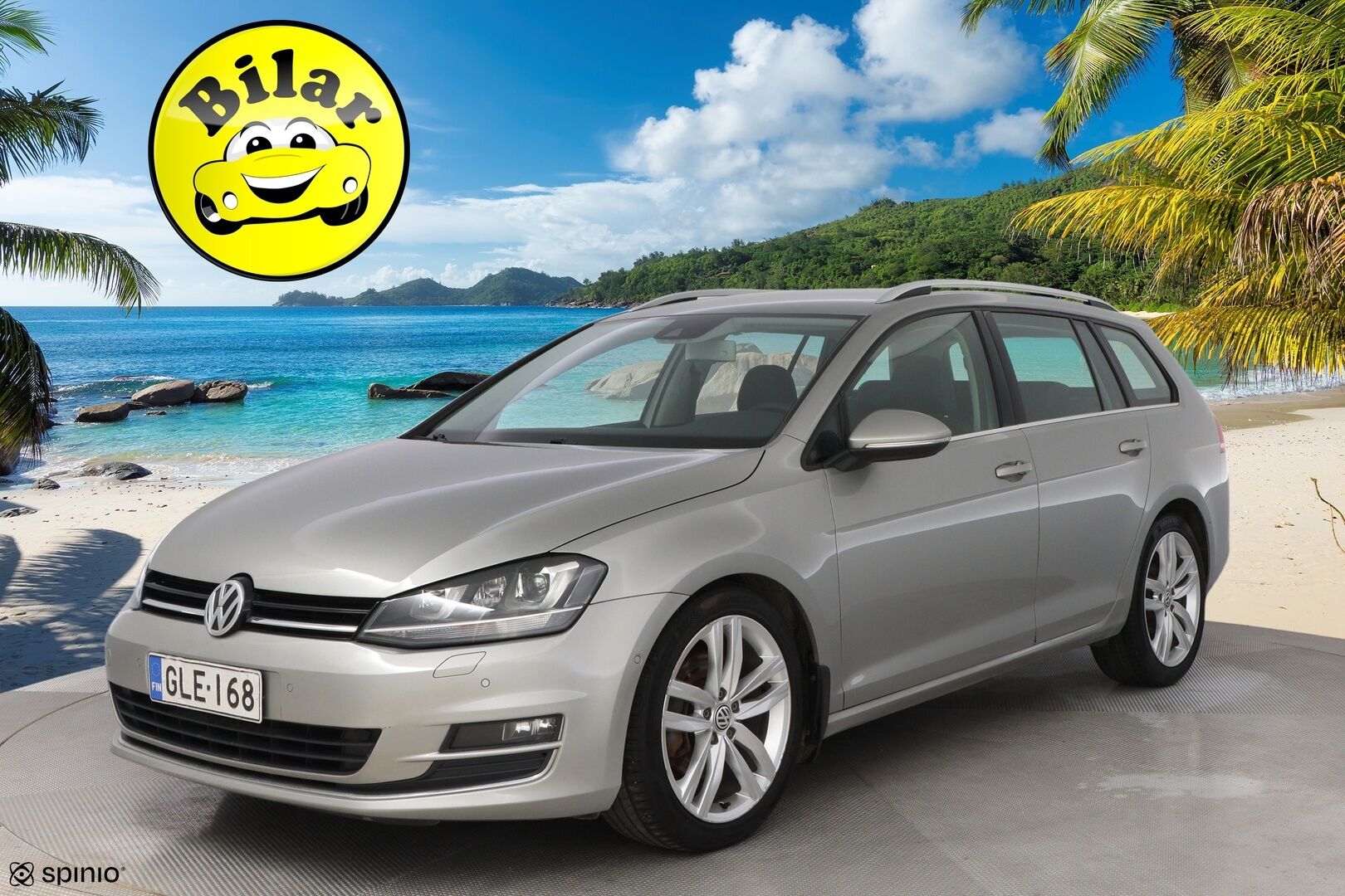 Volkswagen Golf 2014 Variant Highline 2,0 TDI 110 kW (150 hv) BlueMotion Technology DSG-automaatti - Suomiauto | Hieronta | LED | Lohko & Sisäpistoke | Vakkari | Puolinahkasisusta | Juuri tullut Tampereelle!