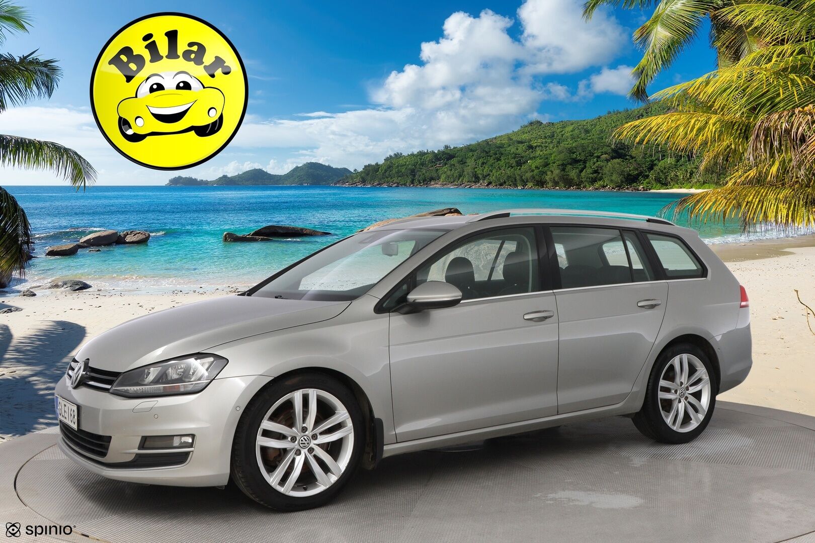 Volkswagen Golf 2014 Variant Highline 2,0 TDI 110 kW (150 hv) BlueMotion Technology DSG-automaatti - Suomiauto | Hieronta | LED | Lohko & Sisäpistoke | Vakkari | Puolinahkasisusta | Juuri tullut Tampereelle!