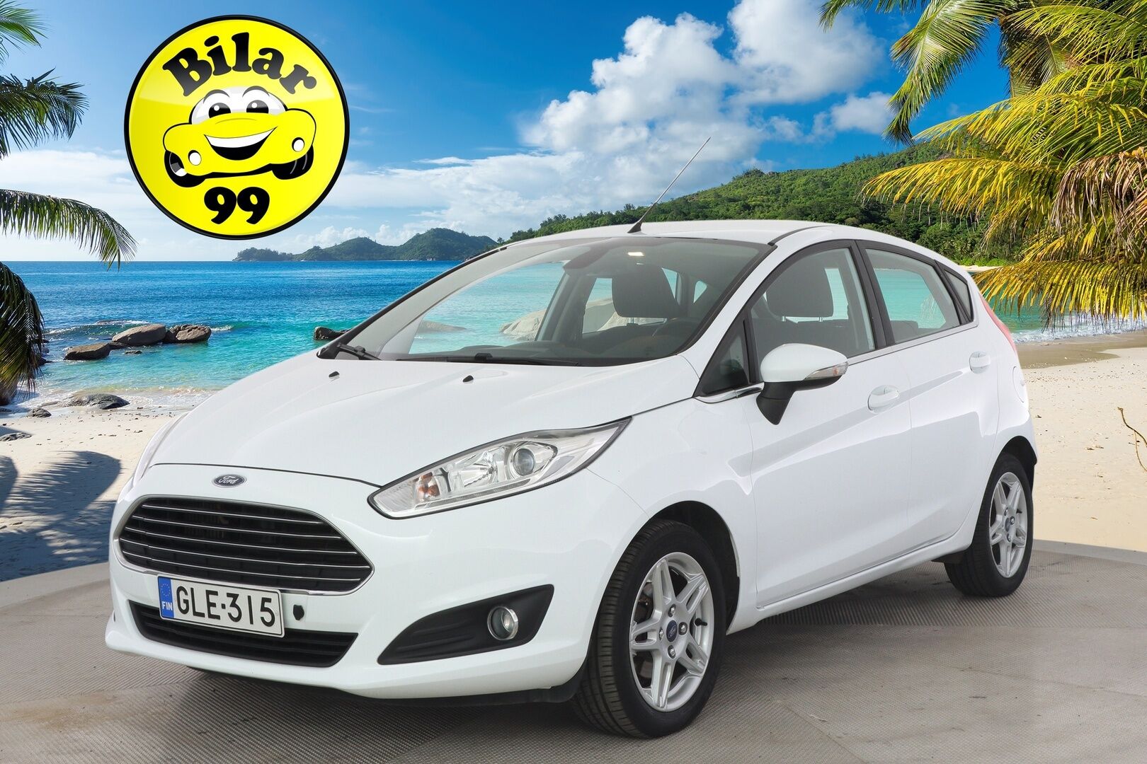 Ford Fiesta 2014 1,0 EcoBoost 100hv PowerShift Titanium A6 5-ovinen - Suomi-auto/ Lohko/ Vakkari/ 2x renkaat