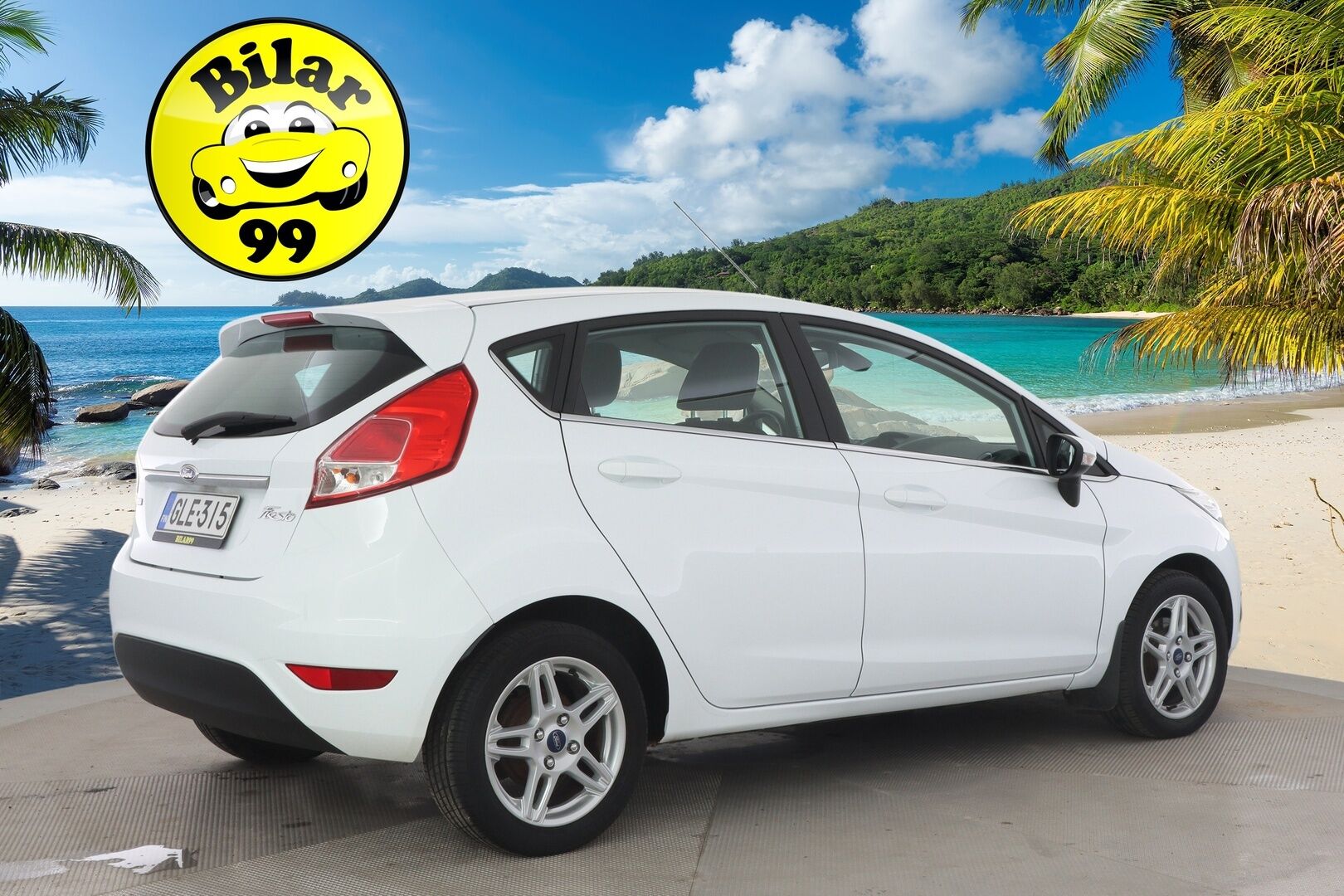 Ford Fiesta 2014 1,0 EcoBoost 100hv PowerShift Titanium A6 5-ovinen - Suomi-auto/ Lohko/ Vakkari/ 2x renkaat
