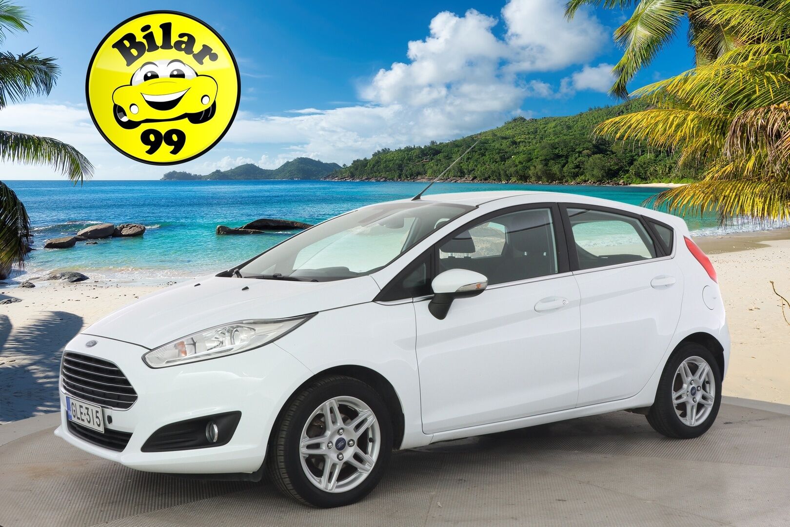 Ford Fiesta 2014 1,0 EcoBoost 100hv PowerShift Titanium A6 5-ovinen - Suomi-auto/ Lohko/ Vakkari/ 2x renkaat