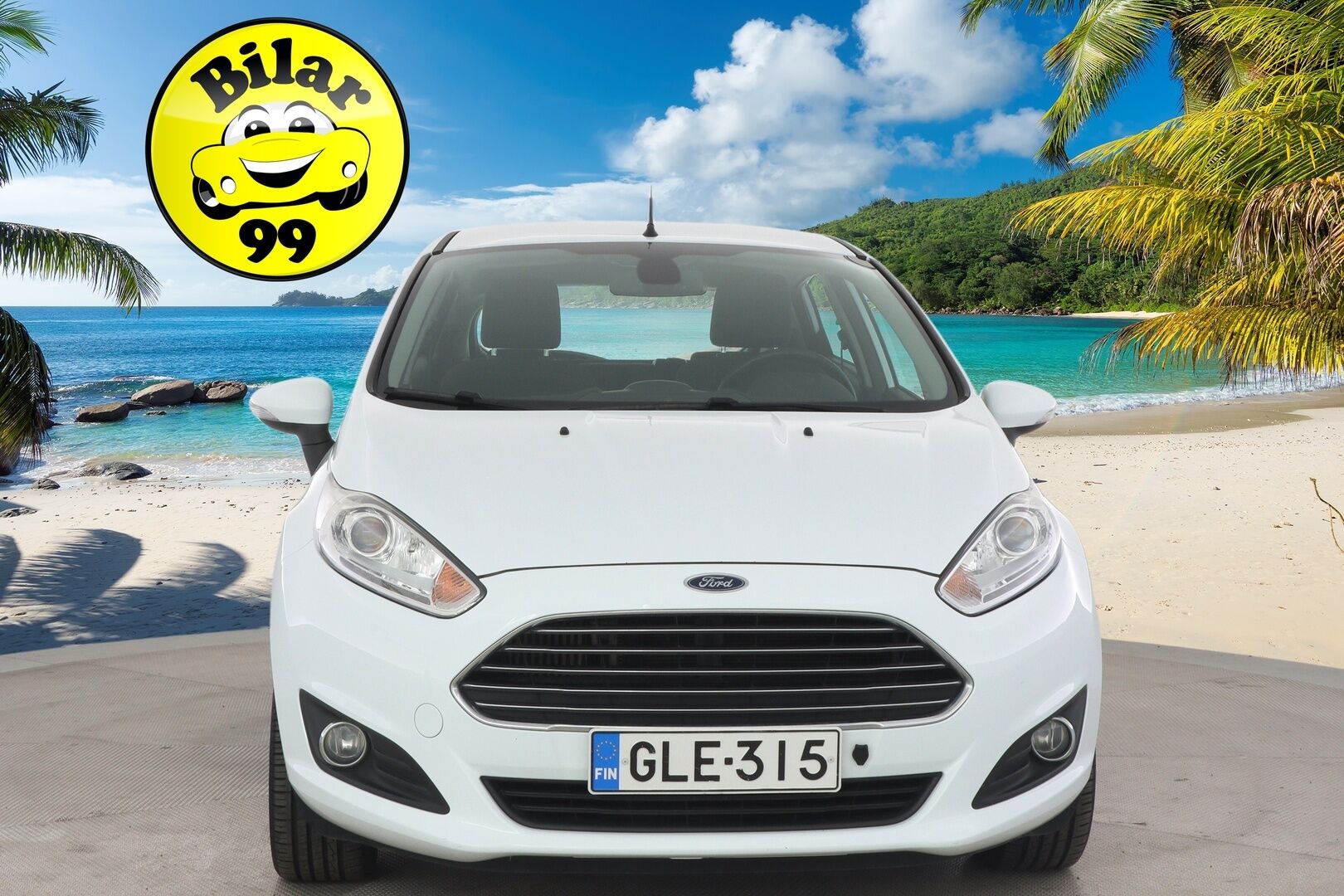 Ford Fiesta 2014 1,0 EcoBoost 100hv PowerShift Titanium A6 5-ovinen - Suomi-auto/ Lohko/ Vakkari/ 2x renkaat