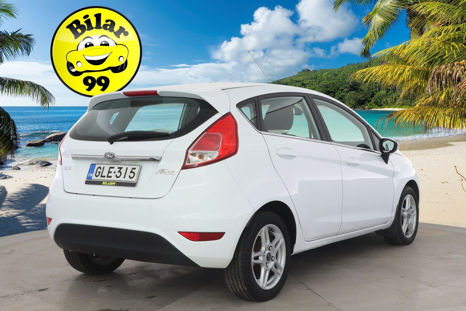 Ford Fiesta 2014 1,0 EcoBoost 100hv PowerShift Titanium A6 5-ovinen - Suomi-auto/ Lohko/ Vakkari/ 2x renkaat