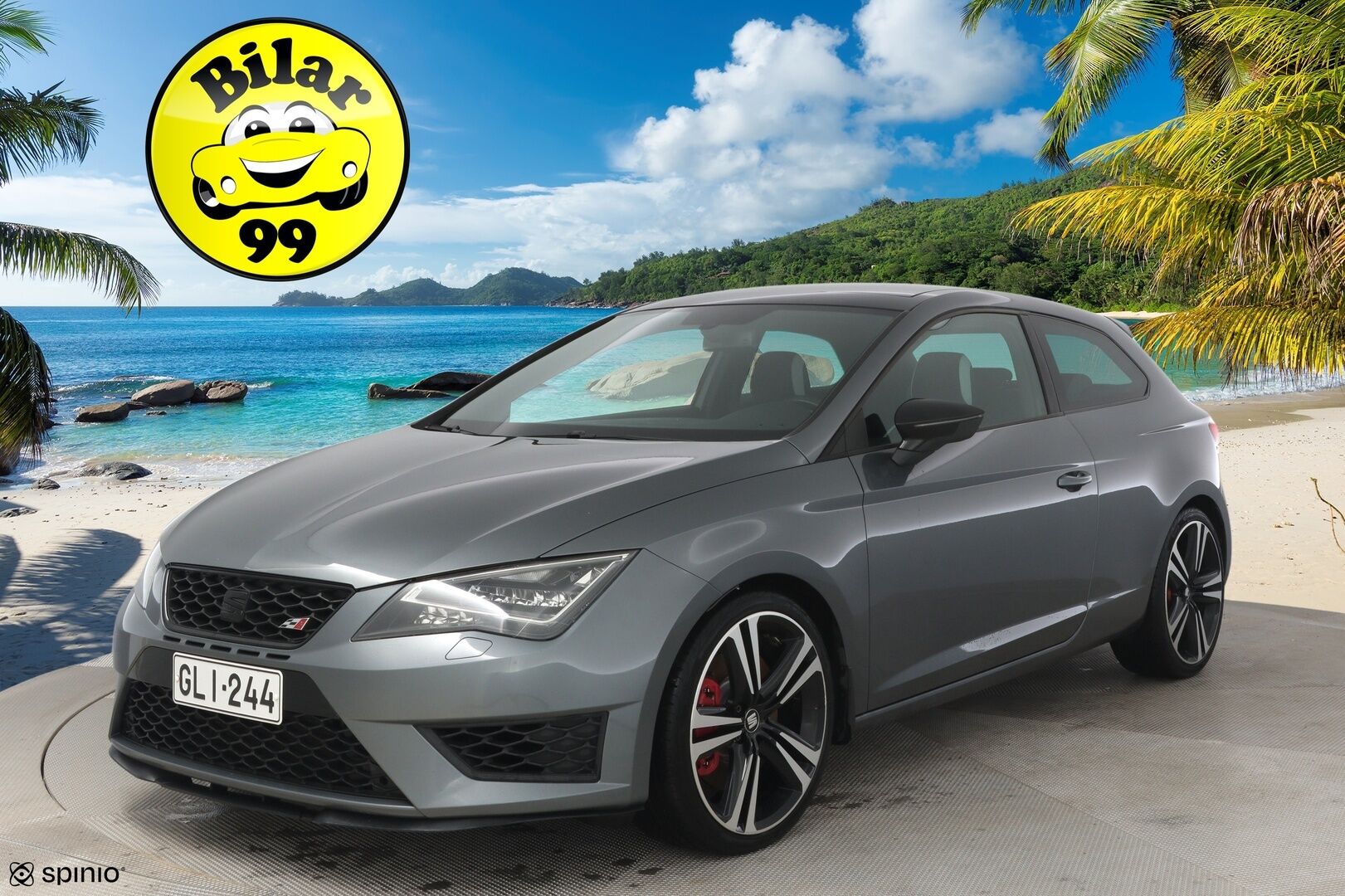 Seat Leon SC 2014 2,0 TSI 280 Cupra * Xenon / Urheiluistuimet / Upea yksilö * - Kytkin vaihdettu / Jarrulevyt ja palat joka nurkkaan / Iskarit vaihdettu *