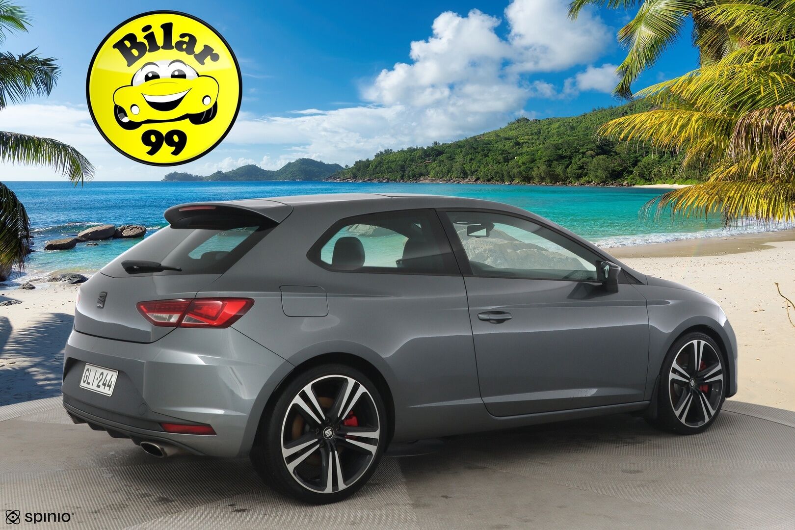 Seat Leon SC 2014 2,0 TSI 280 Cupra * Xenon / Urheiluistuimet / Upea yksilö * - Kytkin vaihdettu / Jarrulevyt ja palat joka nurkkaan / Iskarit vaihdettu *