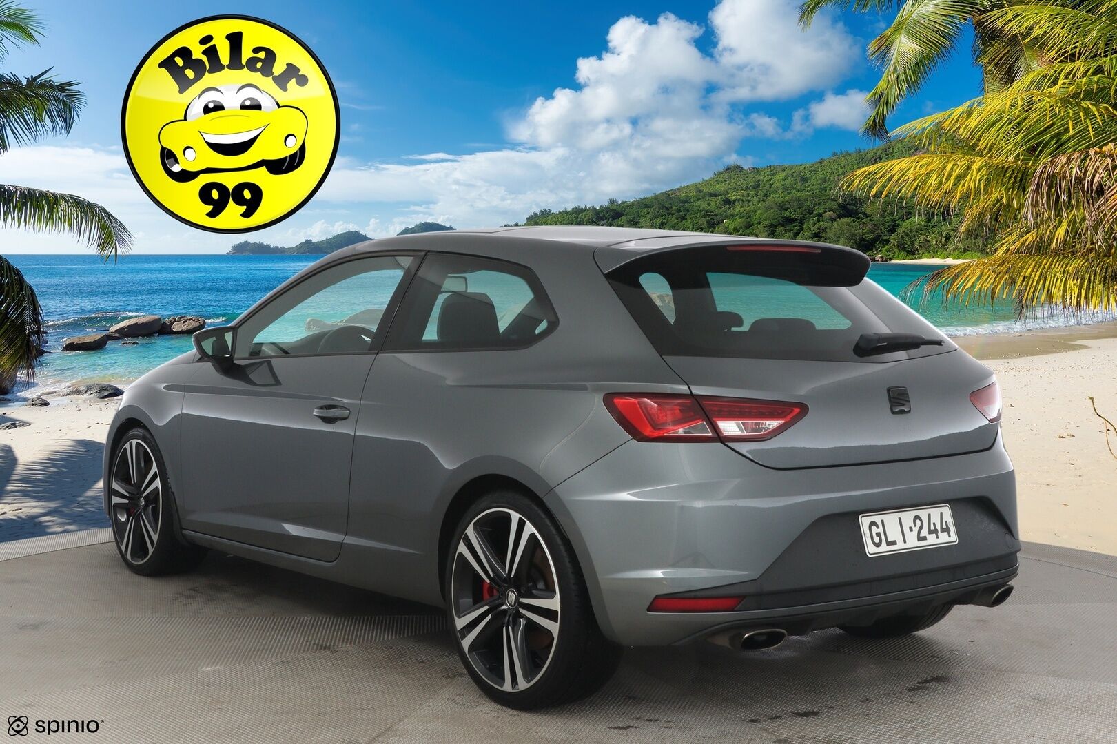 Seat Leon SC 2014 2,0 TSI 280 Cupra * Xenon / Urheiluistuimet / Upea yksilö * - Kytkin vaihdettu / Jarrulevyt ja palat joka nurkkaan / Iskarit vaihdettu *