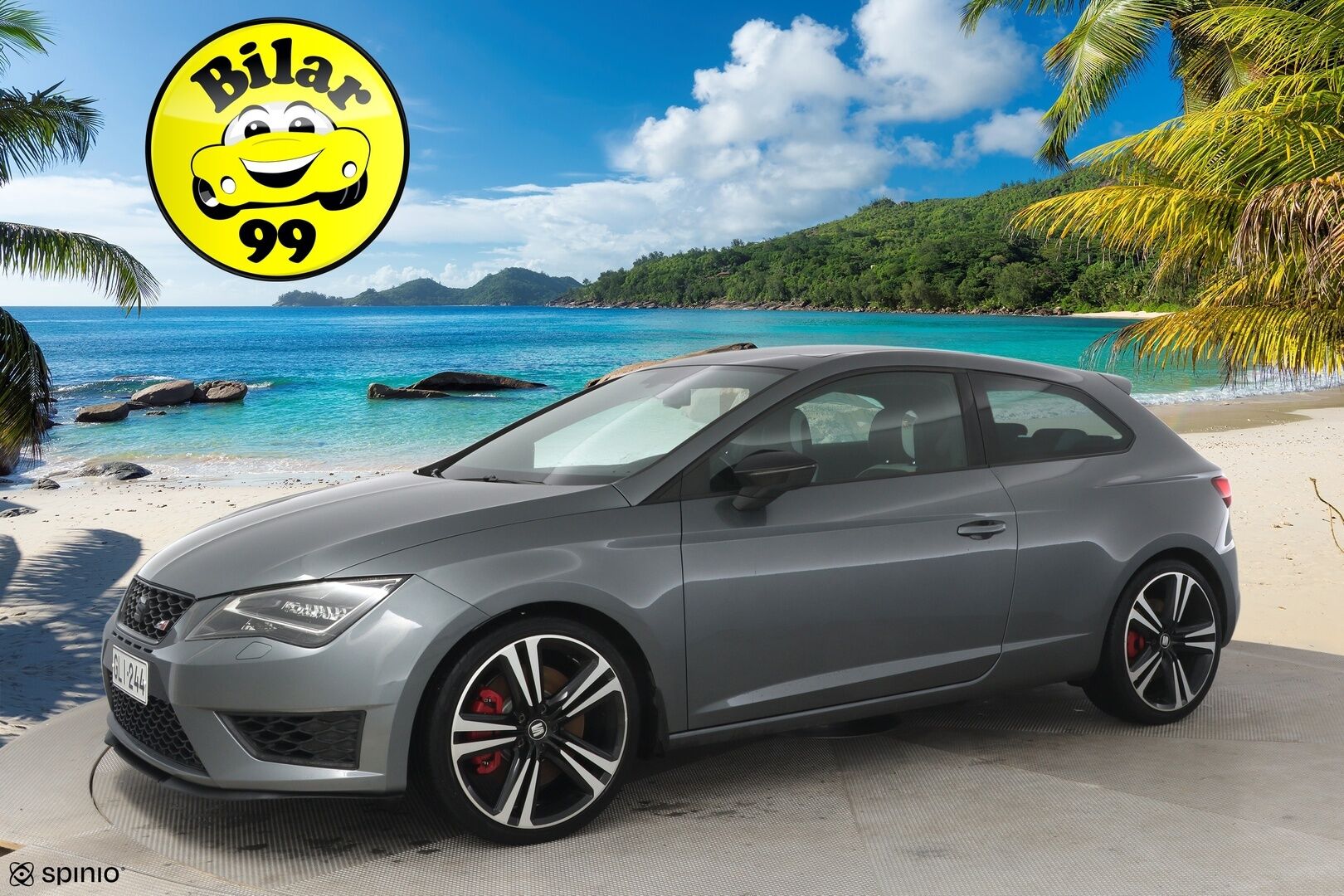 Seat Leon SC 2014 2,0 TSI 280 Cupra * Xenon / Urheiluistuimet / Upea yksilö * - Kytkin vaihdettu / Jarrulevyt ja palat joka nurkkaan / Iskarit vaihdettu *
