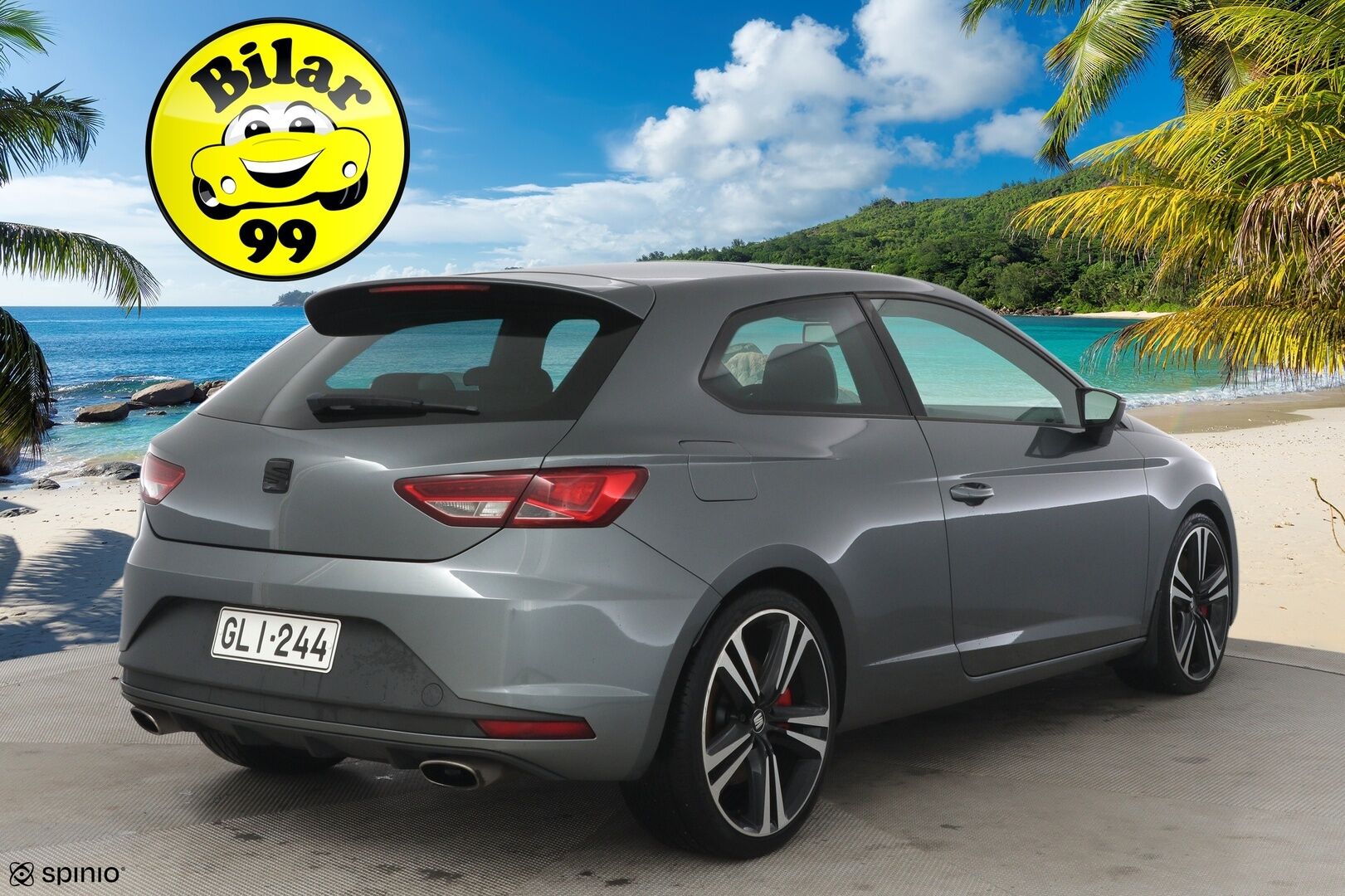 Seat Leon SC 2014 2,0 TSI 280 Cupra * Xenon / Urheiluistuimet / Upea yksilö * - Kytkin vaihdettu / Jarrulevyt ja palat joka nurkkaan / Iskarit vaihdettu *