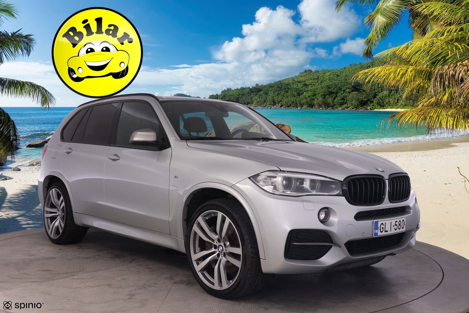 BMW X5 2014 F15 M50d - | Harman/Kardon | Comfort istuimet muistilla | Vetokoukku | Navi | Webasto |