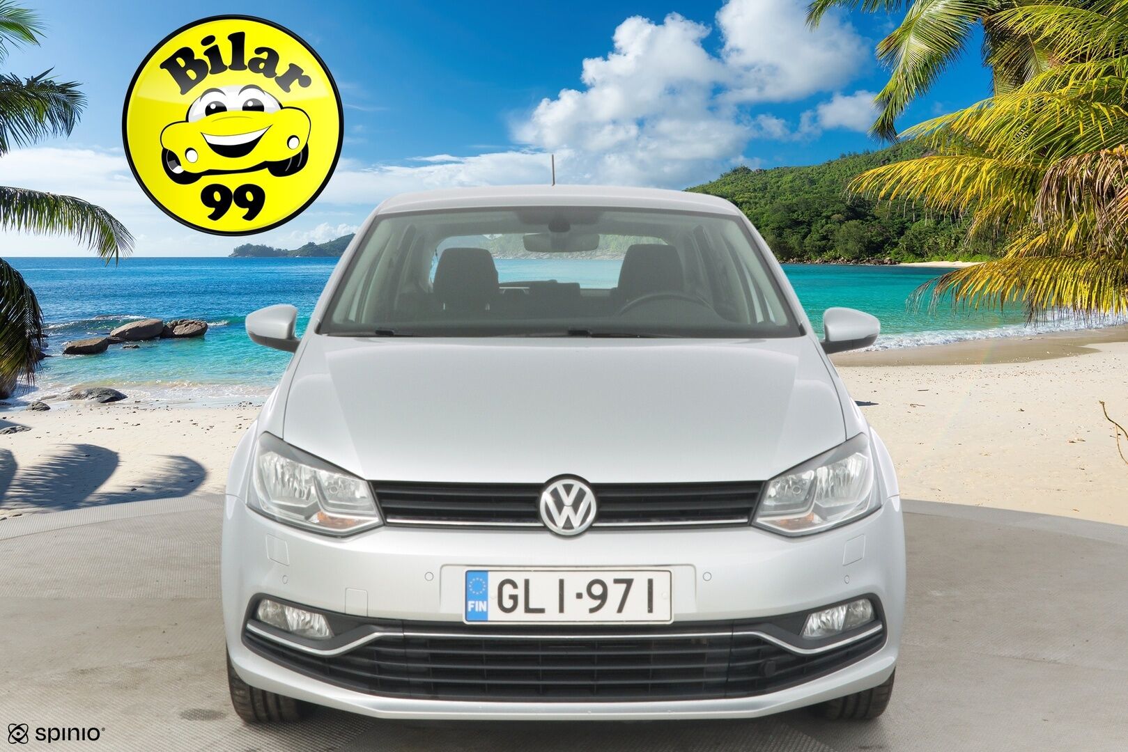 Volkswagen Polo 2014 Comfortline 1,2 TSI 66 kW BlueMotion Technology DSG 4ov *Suomi-auto / Vakkari / Tutkat / BT* - 2x renkaat ja aluvanteilla / Metalliväri - HULLUT AVAJAISHULINAT KORKOTARJOUS 3,29 %