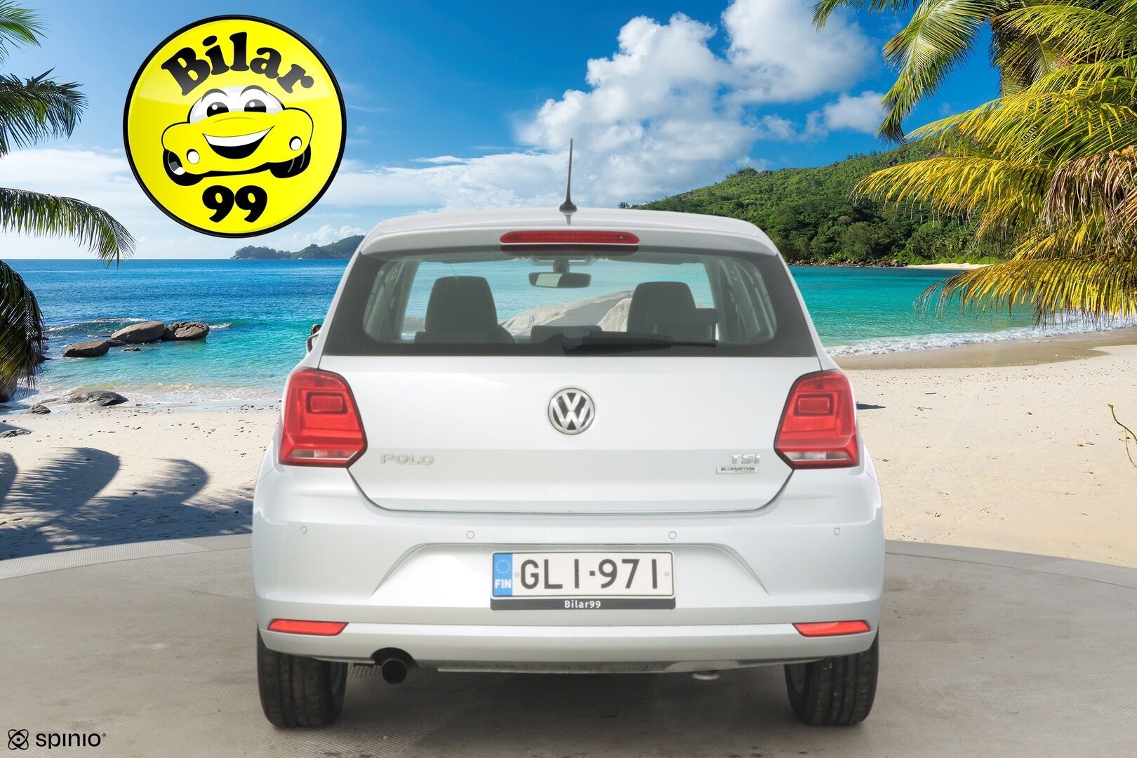 Volkswagen Polo 2014 Comfortline 1,2 TSI 66 kW BlueMotion Technology DSG 4ov *Suomi-auto / Vakkari / Tutkat / BT* - 2x renkaat ja aluvanteilla / Metalliväri - HULLUT AVAJAISHULINAT KORKOTARJOUS 3,29 %