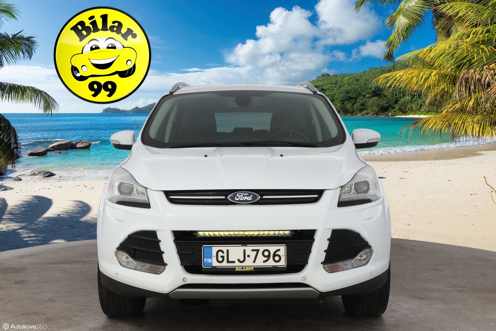 Ford Kuga 2014 1,6 EcoBoost 150 hv FWD Start/Stop Titanium 5-ovinen - Suomiauto / Vetokoukku. / Bi-Xenon / Puolinahkasisusta. / Vakkari / KeylessGo / Lohko & Sisäpistoke!