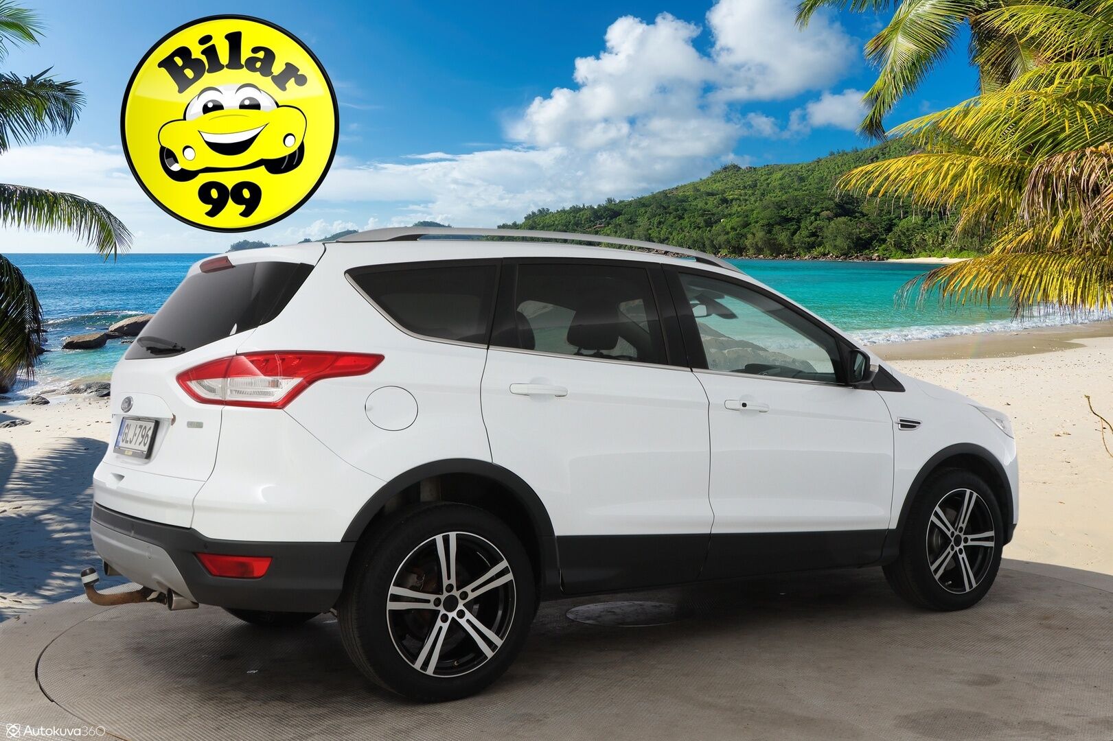 Ford Kuga 2014 1,6 EcoBoost 150 hv FWD Start/Stop Titanium 5-ovinen - Suomiauto / Vetokoukku. / Bi-Xenon / Puolinahkasisusta. / Vakkari / KeylessGo / Lohko & Sisäpistoke!