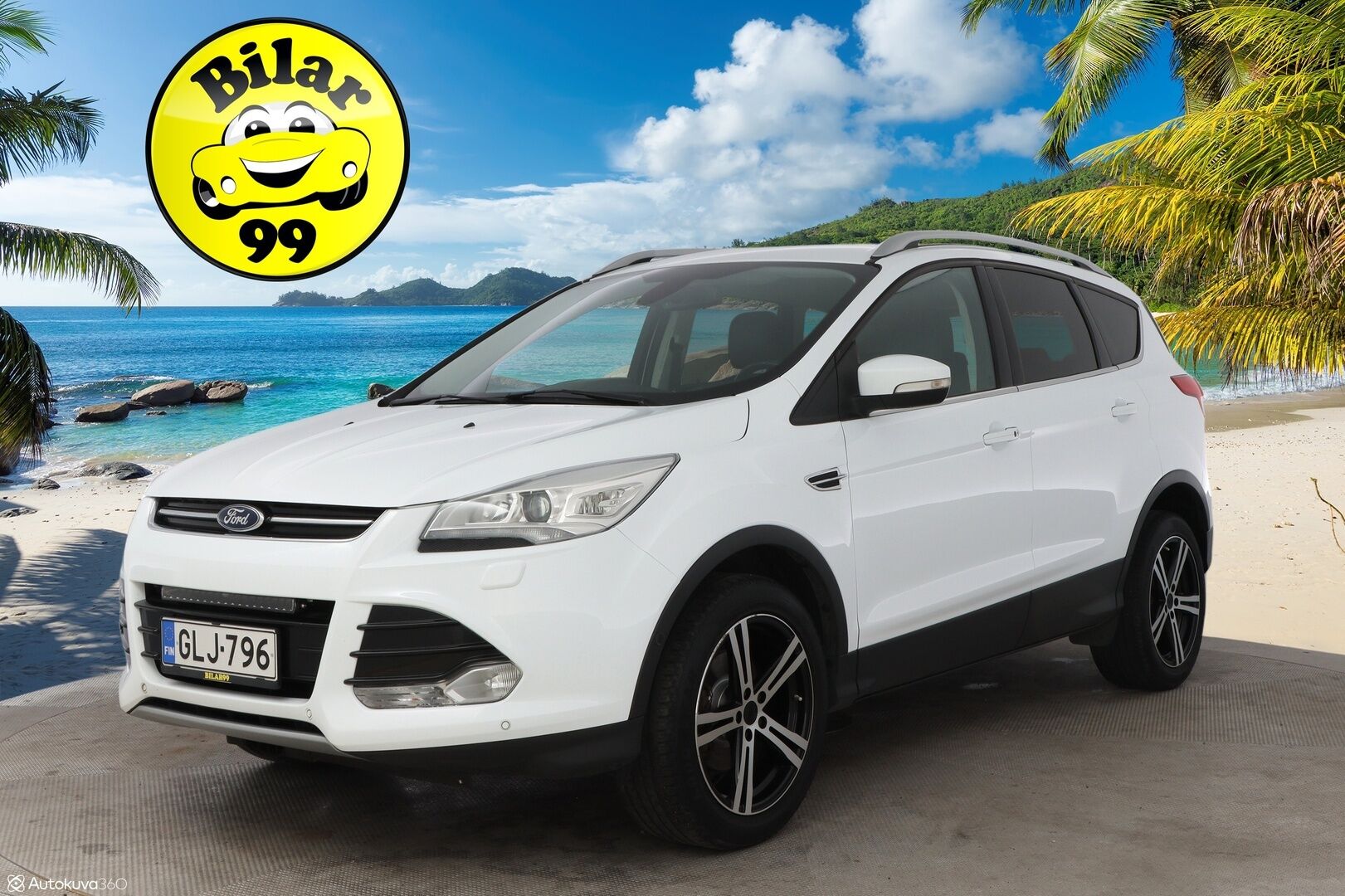 Ford Kuga 2014 1,6 EcoBoost 150 hv FWD Start/Stop Titanium 5-ovinen - Suomiauto / Vetokoukku. / Bi-Xenon / Puolinahkasisusta. / Vakkari / KeylessGo / Lohko & Sisäpistoke!