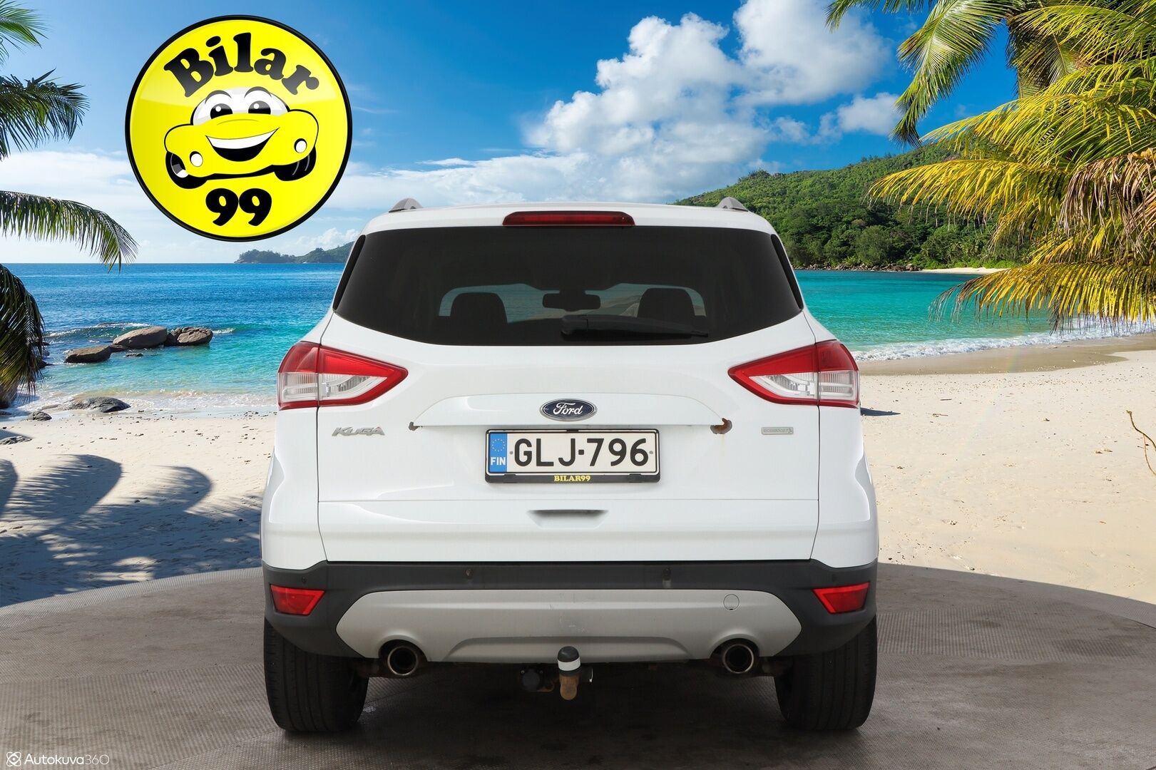 Ford Kuga 2014 1,6 EcoBoost 150 hv FWD Start/Stop Titanium 5-ovinen - Suomiauto / Vetokoukku. / Bi-Xenon / Puolinahkasisusta. / Vakkari / KeylessGo / Lohko & Sisäpistoke!