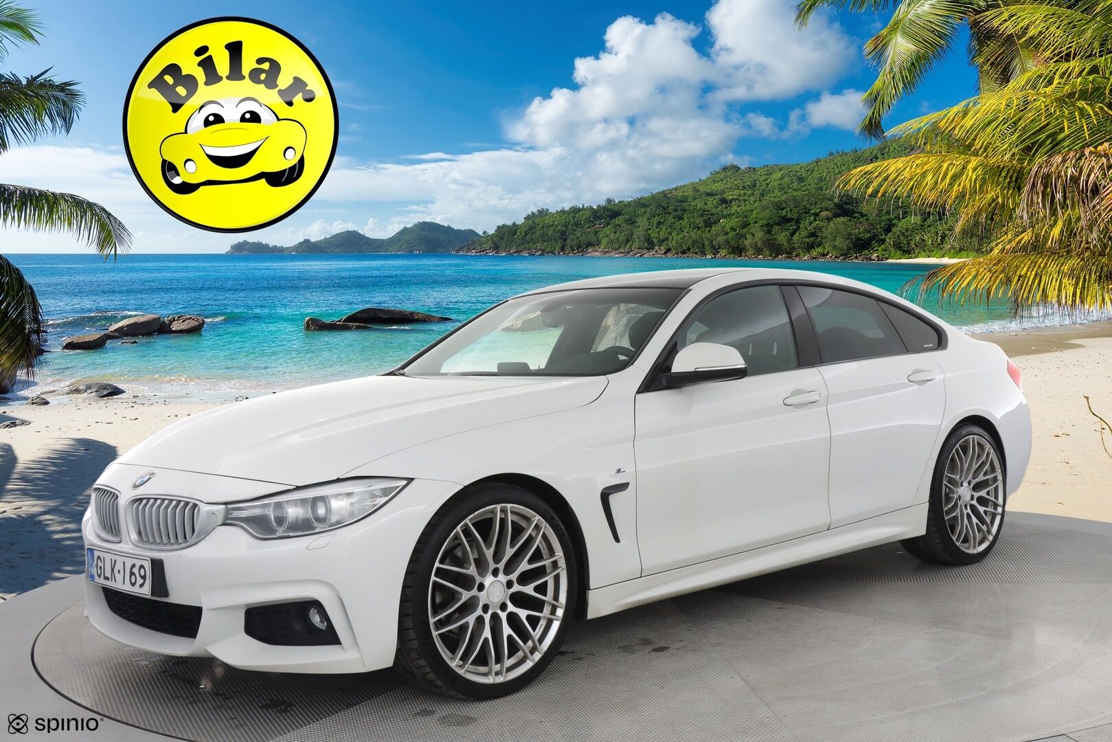 BMW 420 2015 F36 Gran Coupe 420i A Business M Sport - *Myydän Huutokaupat.com:issa | Vakkari | M-Sport | Automaattiset pitkät | Ratin lämmitin | Tutkat | Kahdet renkaat aluvanteilla |