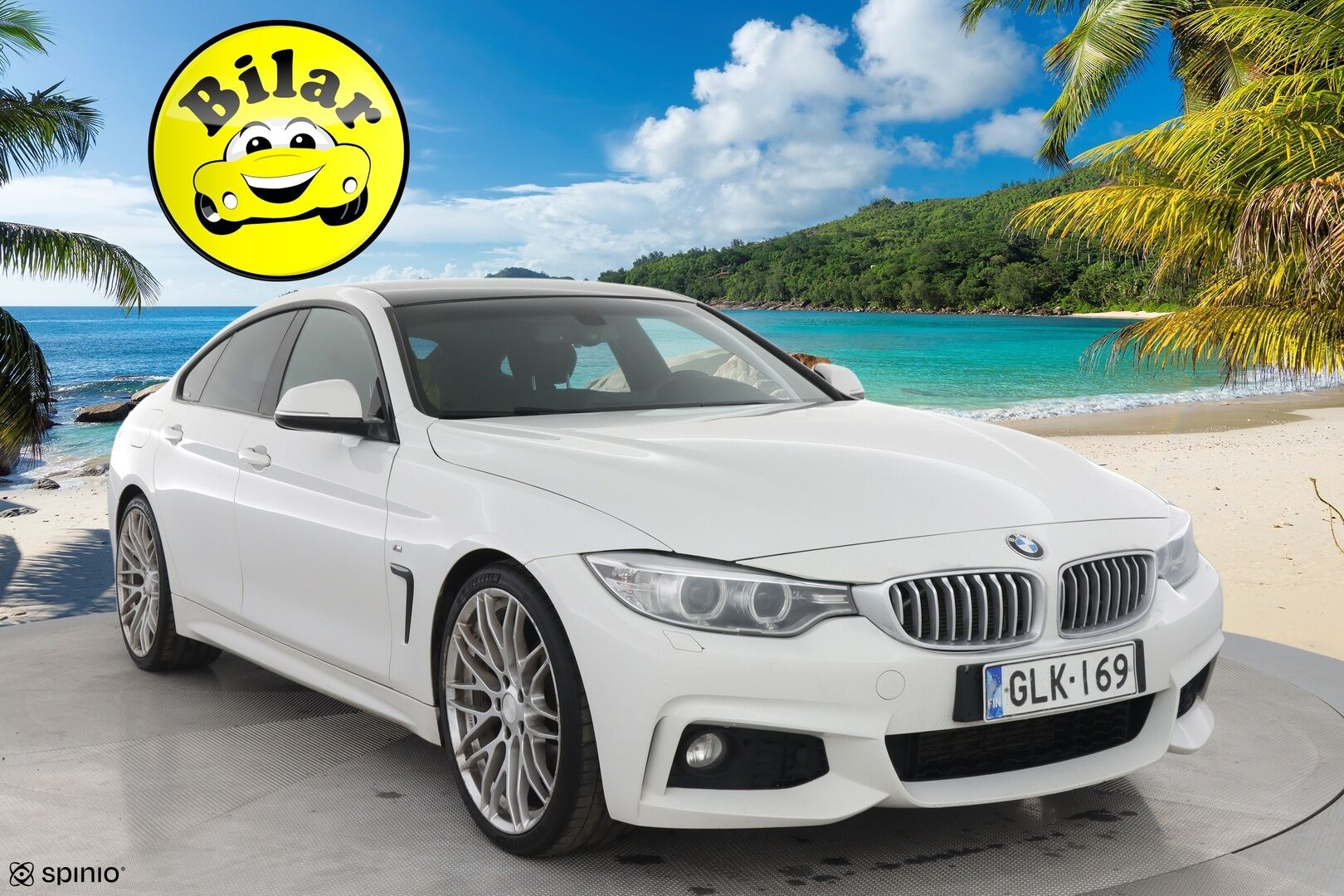 BMW 420 2015 F36 Gran Coupe 420i A Business M Sport - *Myydän Huutokaupat.com:issa | Vakkari | M-Sport | Automaattiset pitkät | Ratin lämmitin | Tutkat | Kahdet renkaat aluvanteilla |
