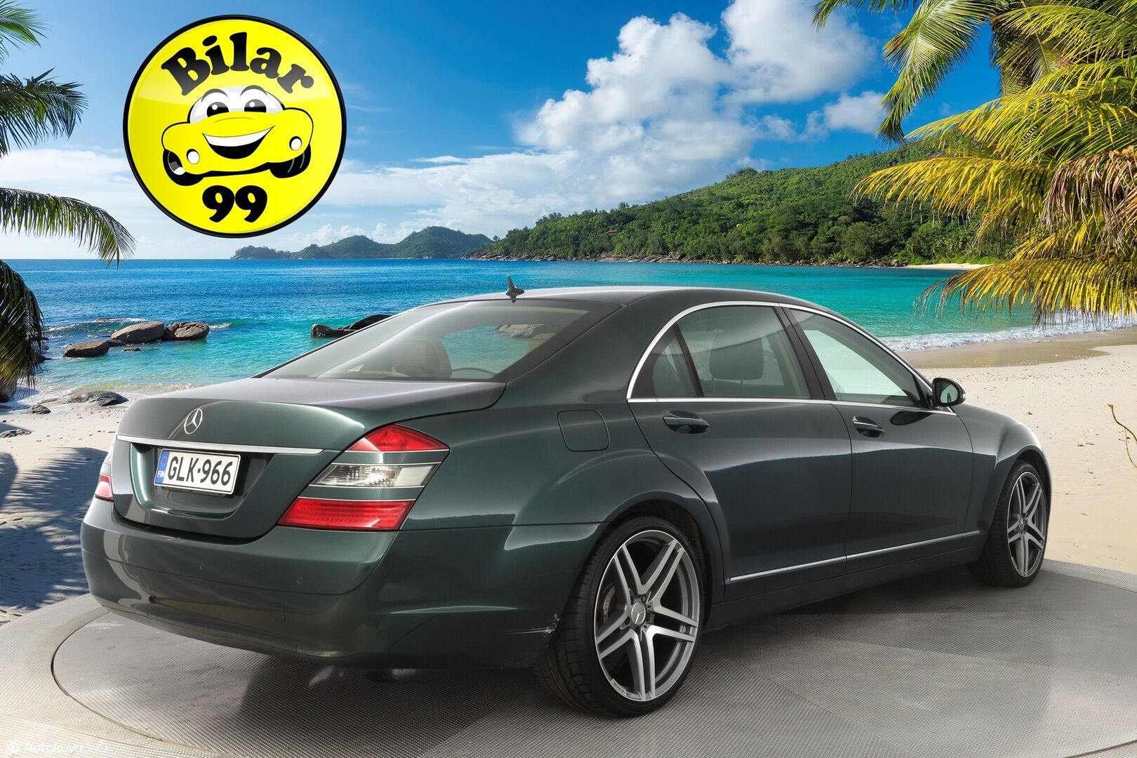 Mercedes-Benz S 2007 350 L - Webasto / Ilmastoidut penkit / Kattoikkuna / Harman Kardon / Muistipenkit / Imuovet / Vakkari 