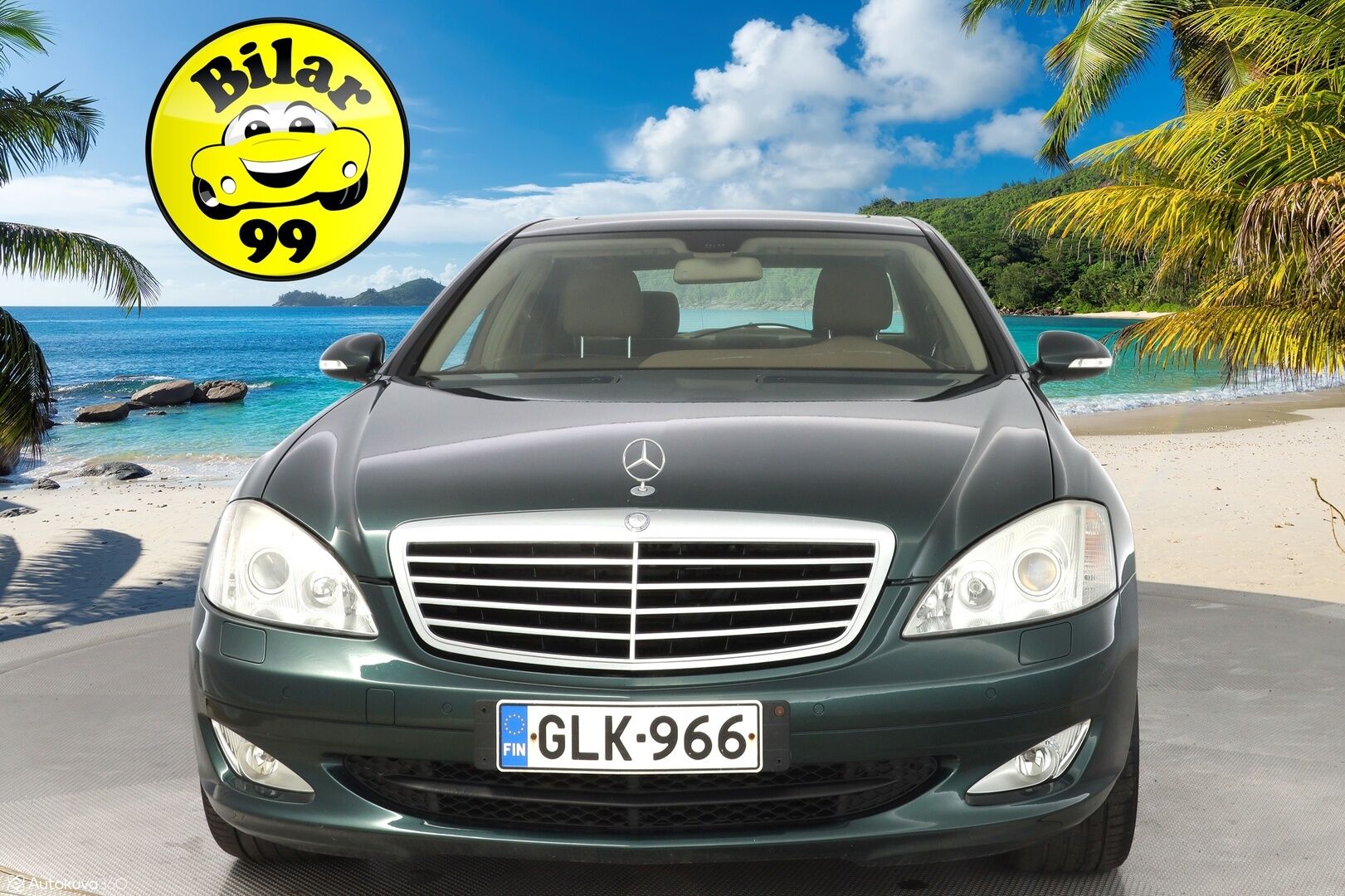 Mercedes-Benz S 2007 350 L - Webasto / Ilmastoidut penkit / Kattoikkuna / Harman Kardon / Muistipenkit / Imuovet / Vakkari 