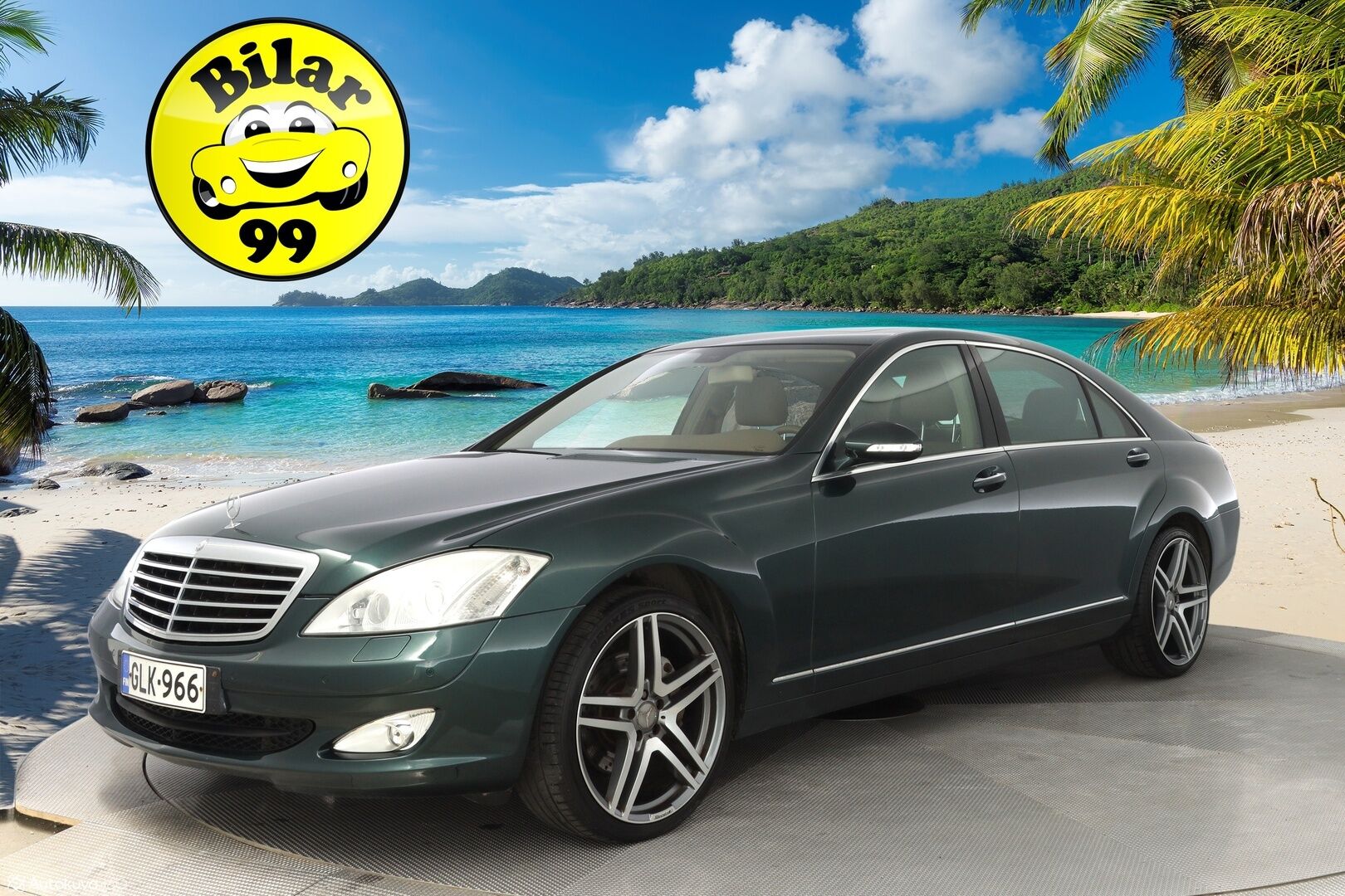 Mercedes-Benz S 2007 350 L - Webasto / Ilmastoidut penkit / Kattoikkuna / Harman Kardon / Muistipenkit / Imuovet / Vakkari 