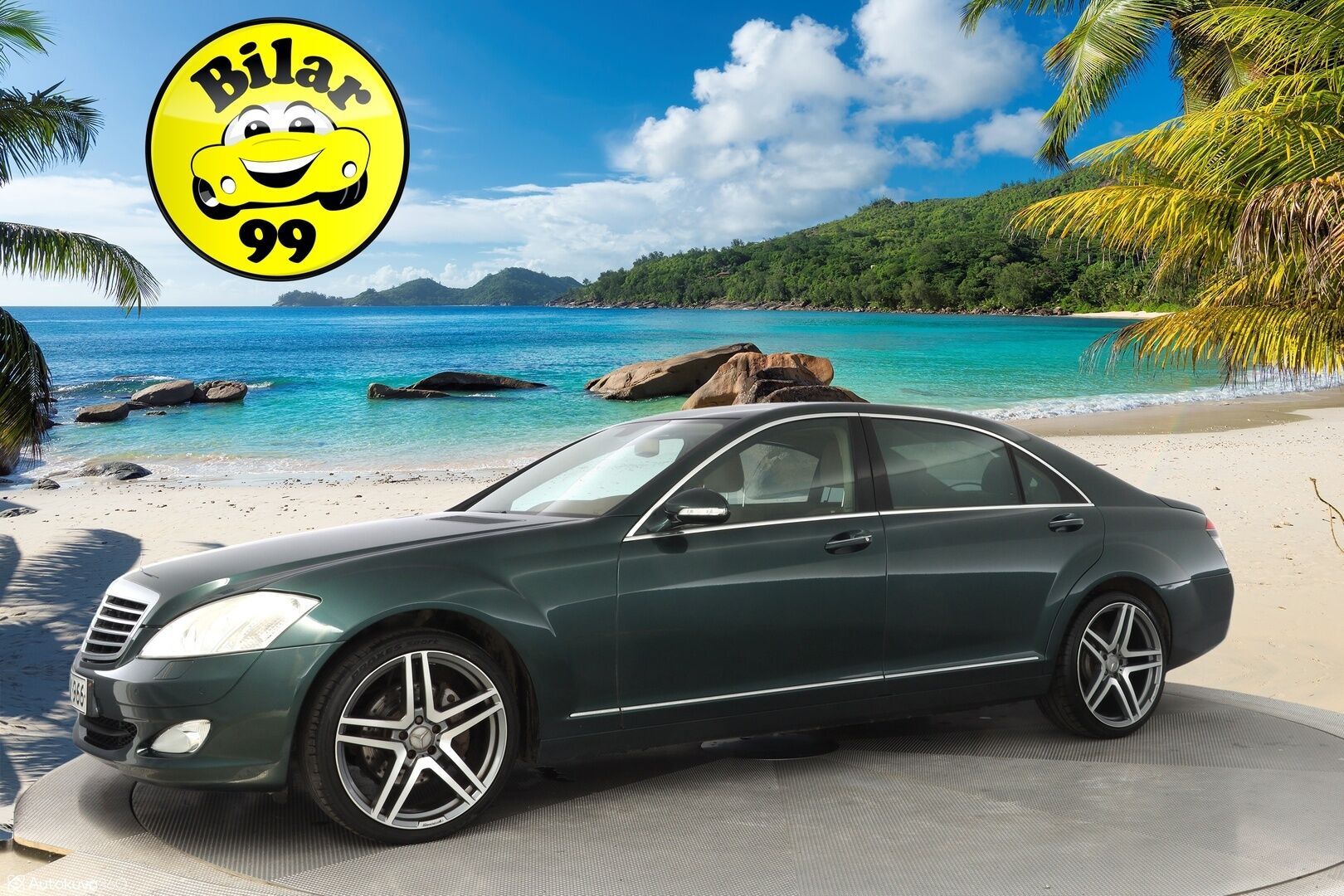 Mercedes-Benz S 2007 350 L - Webasto / Ilmastoidut penkit / Kattoikkuna / Harman Kardon / Muistipenkit / Imuovet / Vakkari 