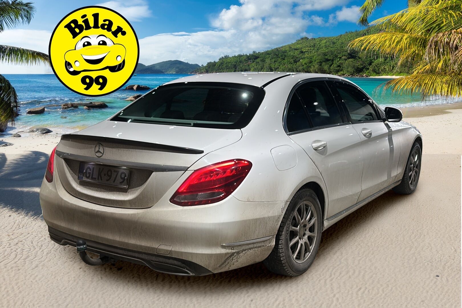 Mercedes-Benz C 2014 180 A Premium / Webasto / Vetokoukku / Sport-penkit / P-Tutkat / Ambient - Hyvät kesä- ja talvirenkaat aluvanteilla! - HULLU BLACKWEEK KORKOTARJOUS 2,49%