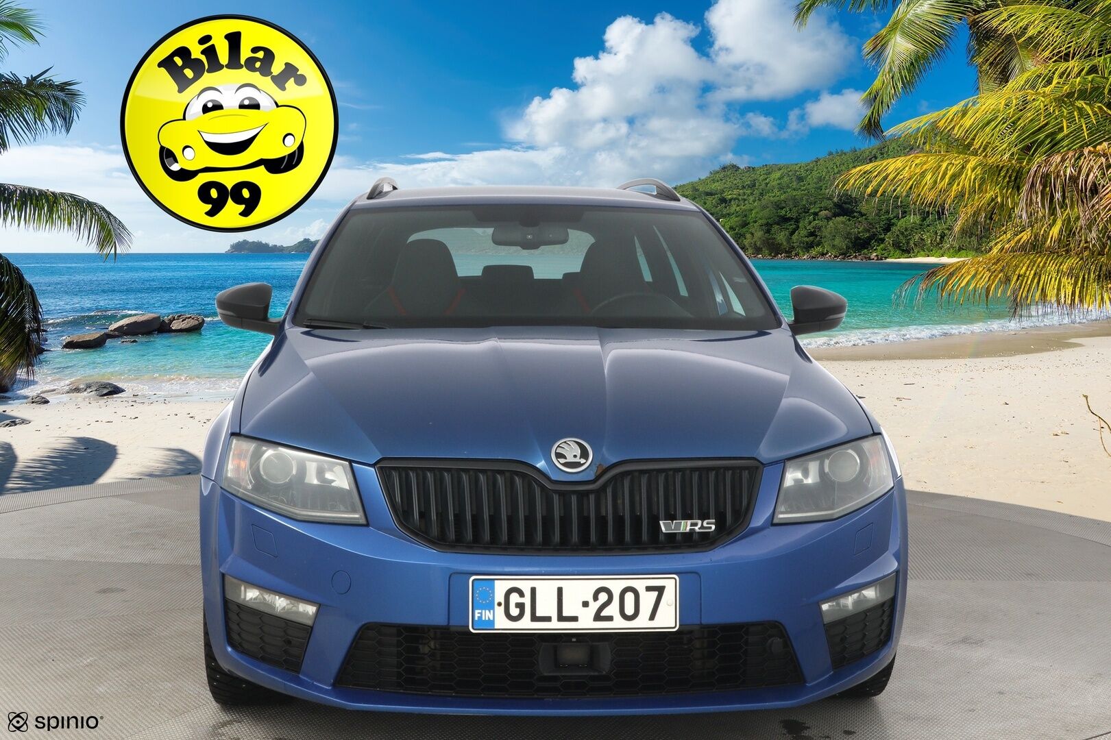 Skoda Octavia 2015 Combi 2,0 TDI RS DSG Autom * ACC / Webasto / Keyless / Sähkökontti / Puolinahat * - Kattavasti huollettu suomi-auto / Erittäin hyvät nastat talveksi - HULLU BLACKWEEK KORKOTARJOUS 2,49%