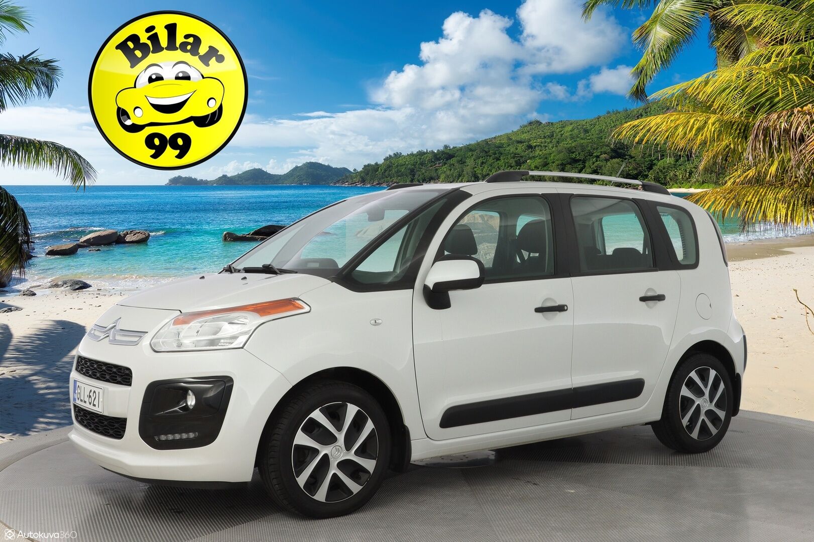 Citroen C3 Picasso 2016 PureTech 110 Premium *Koukku / Lohko / Vakkari / Tutkat* - 3,99% KORKOTARJOUS TÄHÄN AUTOON 21.9. ASTI - KATSO MIHIN HINTAAN! / Viimeisin huolto 104tkm / Kahdet renkaat / Uusi tuulilasi / Todella hyvä huoltohistoria / Suomi-auto