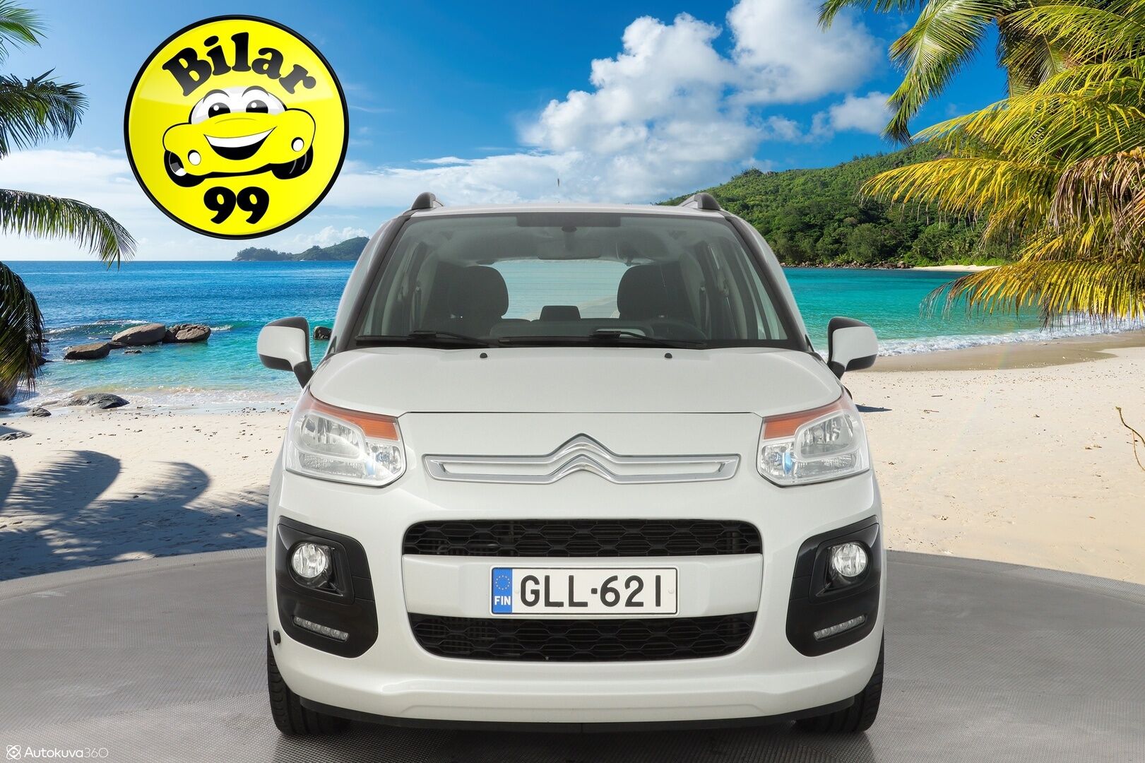 Citroen C3 Picasso 2016 PureTech 110 Premium *Koukku / Lohko / Vakkari / Tutkat* - Viimeisin huolto 104tkm / Kahdet renkaat / Uusi tuulilasi / Todella hyvä huoltohistoria / Suomi-auto