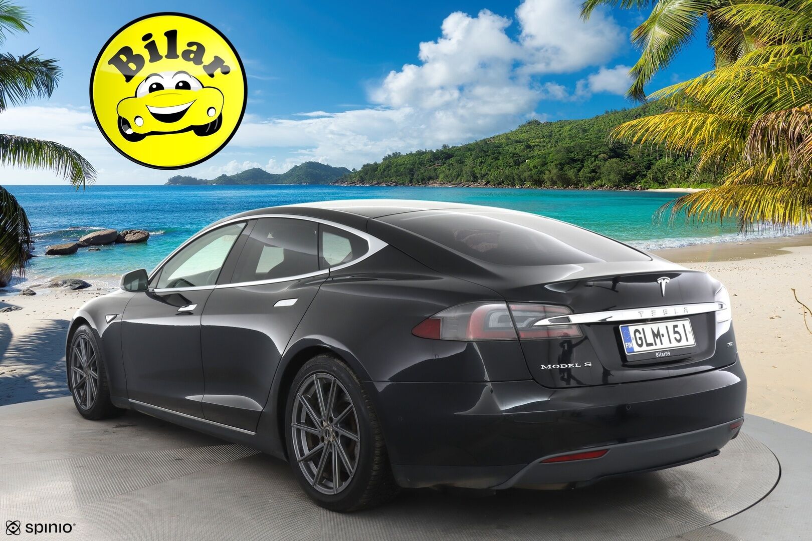 Tesla Model S 2015 70 D - Myydään Huutokaupat.com.ssa! | ACC | 2x renkaat | 84,3% SoH | Navi! | High Perfomance Audio! | Kamera | 2x Avain | - KORKO VAIN 3,99 %