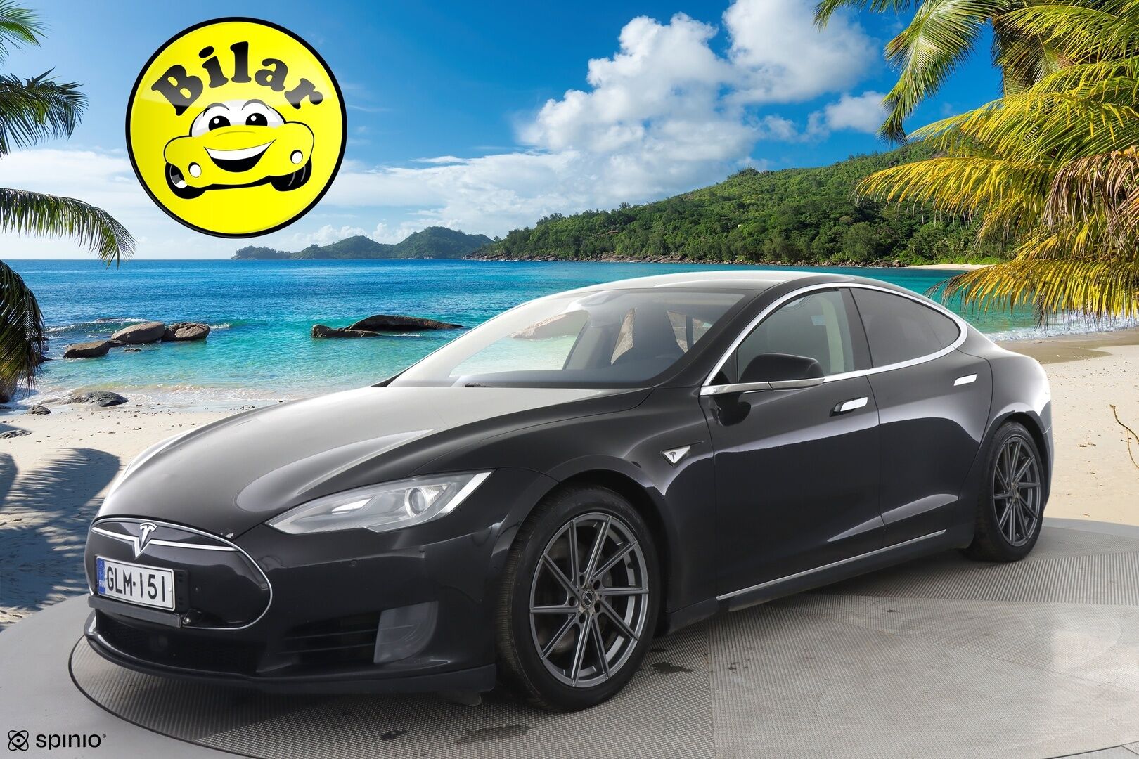 Tesla Model S 2015 70 D - Myydään Huutokaupat.com.ssa! | ACC | 2x renkaat | 84,3% SoH | Navi! | High Perfomance Audio! | Kamera | 2x Avain | - KORKO VAIN 3,99 %