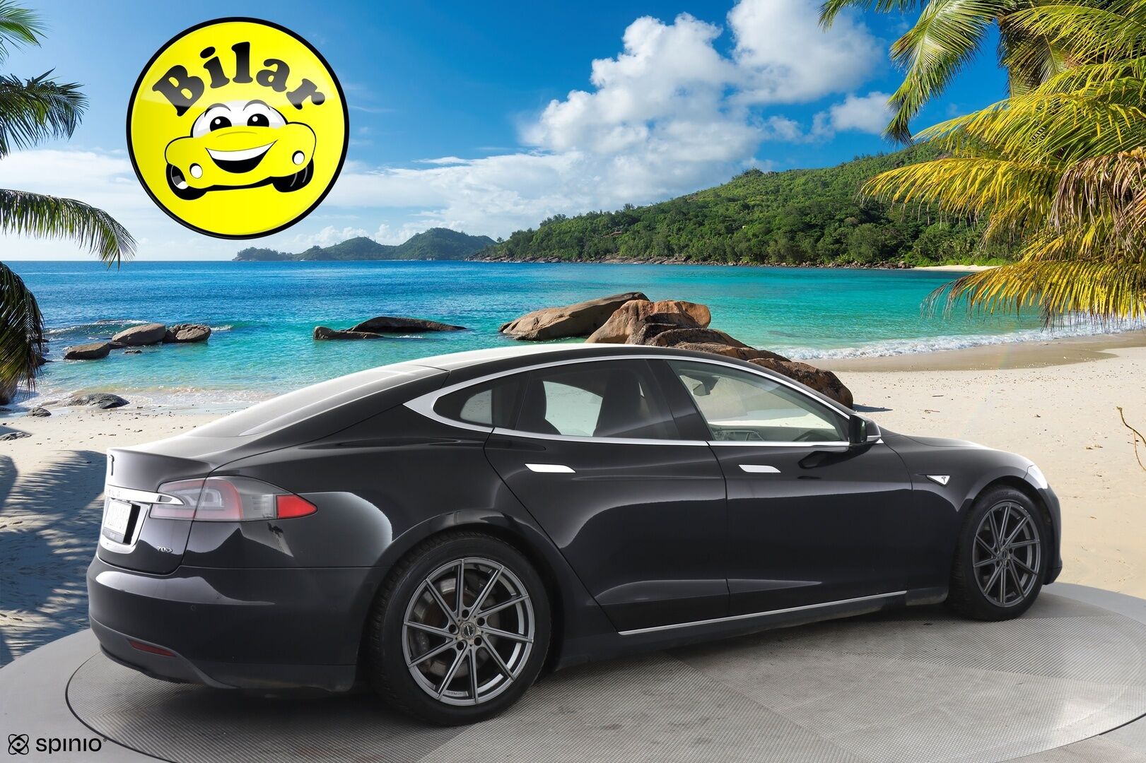 Tesla Model S 2015 70 D - Myydään Huutokaupat.com.ssa! | ACC | 2x renkaat | 84,3% SoH | Navi! | High Perfomance Audio! | Kamera | 2x Avain | - KORKO VAIN 3,99 %