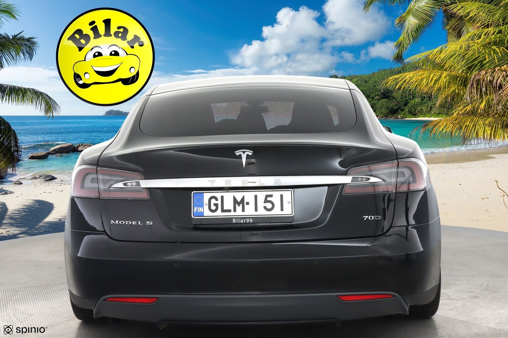 Tesla Model S 2015 70 D - Myydään Huutokaupat.com.ssa! | ACC | 2x renkaat | 84,3% SoH | Navi! | High Perfomance Audio! | Kamera | 2x Avain | - KORKO VAIN 3,99 %