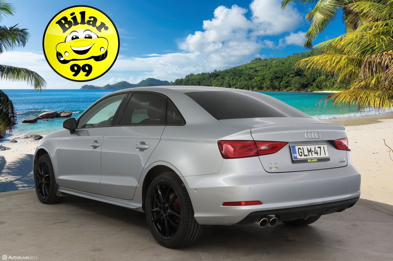 Audi A3 2015 Sedan Land of quattro Edition 2,0 TDI 135 kW quattro S tronic * Adapt. Vakkari / Tutkat / Urheiluistuimet / Xenon * - * Kovasti varusteltu Suomi-auto / Quattro / Lohko+sisä / Kaukovaloautomatiikka / 2x Avain *