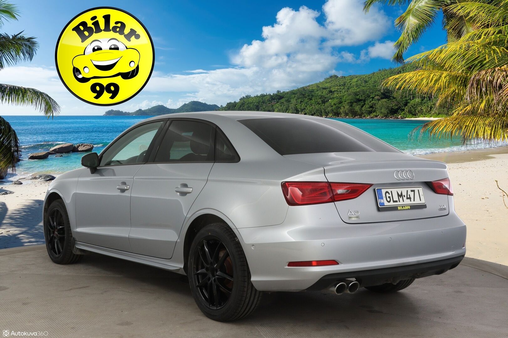 Audi A3 2015 Sedan Land of quattro Edition 2,0 TDI 135 kW quattro S tronic * Adapt. Vakkari / Tutkat / Urheiluistuimet / Xenon * - * Kovasti varusteltu Suomi-auto / Quattro / Lohko+sisä / Kaukovaloautomatiikka / 2x Avain *