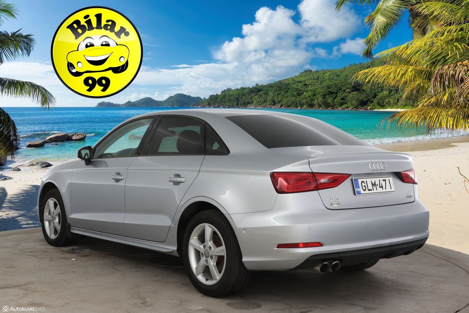 Audi A3 2015 Sedan Land of quattro Edition 2,0 TDI 135 kW quattro S tronic * Adapt. Vakkari / Tutkat / Urheiluistuimet / Xenon * - * Kovasti varusteltu Suomi-auto / Quattro / Lohko+sisä / Kaukovaloautomatiikka / 2x Avain *
