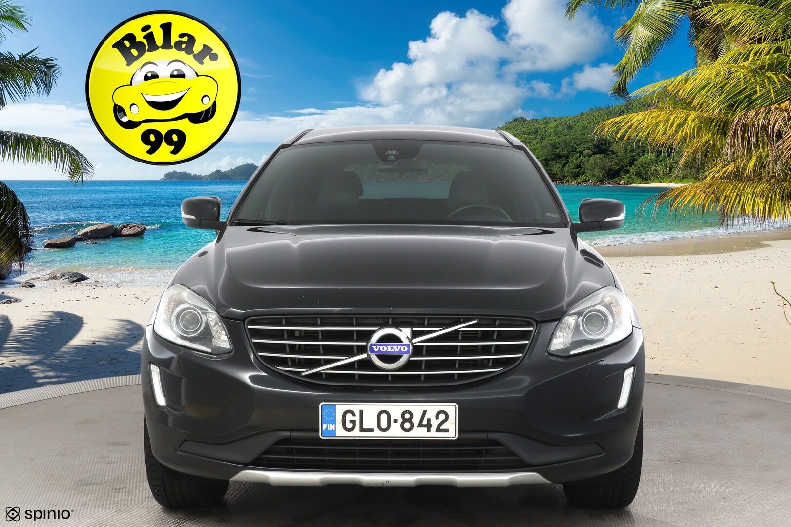 Volvo XC60 2015 D4 Ocean Race aut *Juuri katsastettu ja huollettu / VOC / Tutkat takana / Vetokoukku / Nahkasisusta / Navigointi* - *Suomi-auto / kattavasti huollettu / 2x renkaat Volvon alumiinivanteilla*