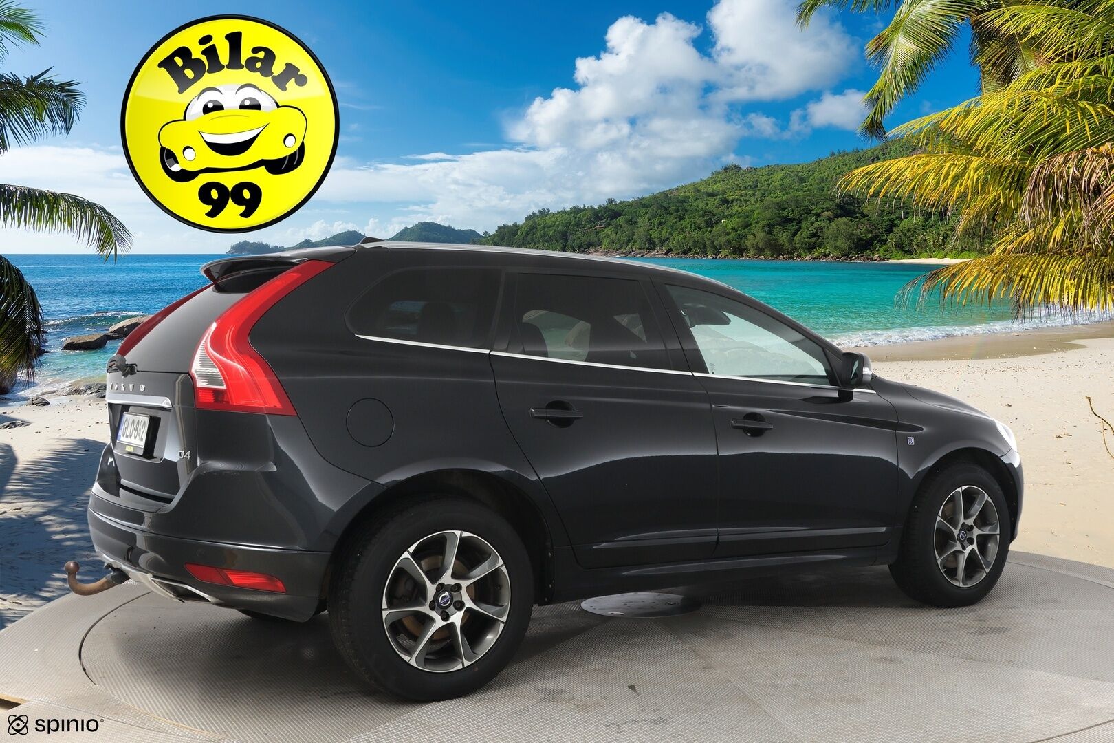 Volvo XC60 2015 D4 Ocean Race aut *Juuri katsastettu ja huollettu / VOC / Tutkat takana / Vetokoukku / Nahkasisusta / Navigointi* - *Suomi-auto / kattavasti huollettu / 2x renkaat Volvon alumiinivanteilla*