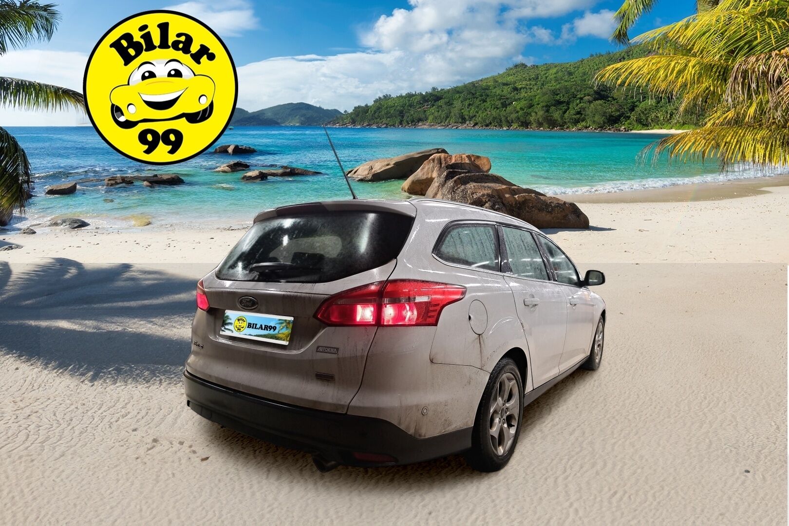 Ford Focus 2015 1,5 EcoBoost 150 hv Start/Stop M6 Titanium Wagon * Adapt. vakkari / P-tutkat / Bluetooth * - Jakohihna vaihdettu 3/25! / Lohkolämmitin / Kahdet hyvät renkaat - HULLU BLACKWEEK KORKOTARJOUS 2,49%