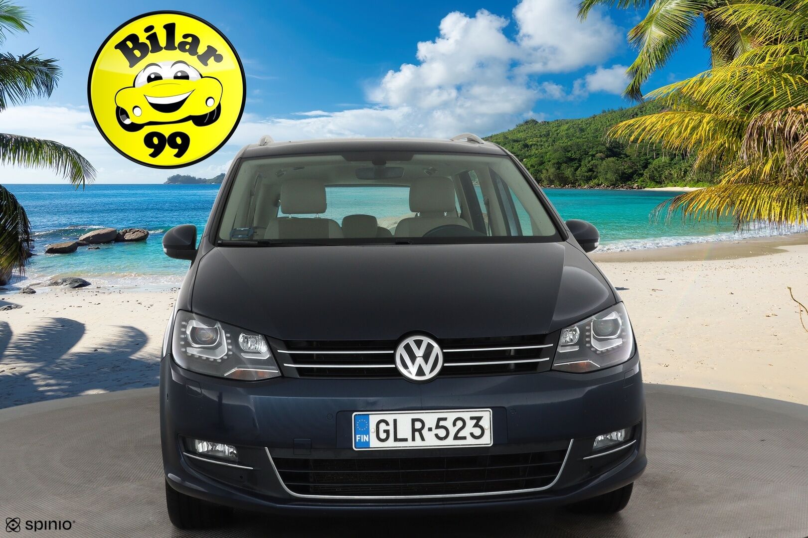 Volkswagen Sharan 2016 Highline 2,0 TDI 110 kW (150 hv) DSG **Webasto / Panorama / P.kamera / Adapt.vakkari / Koukku / Sähköovet** - Suomi-auto / Kahdet renkaat aluvanteilla