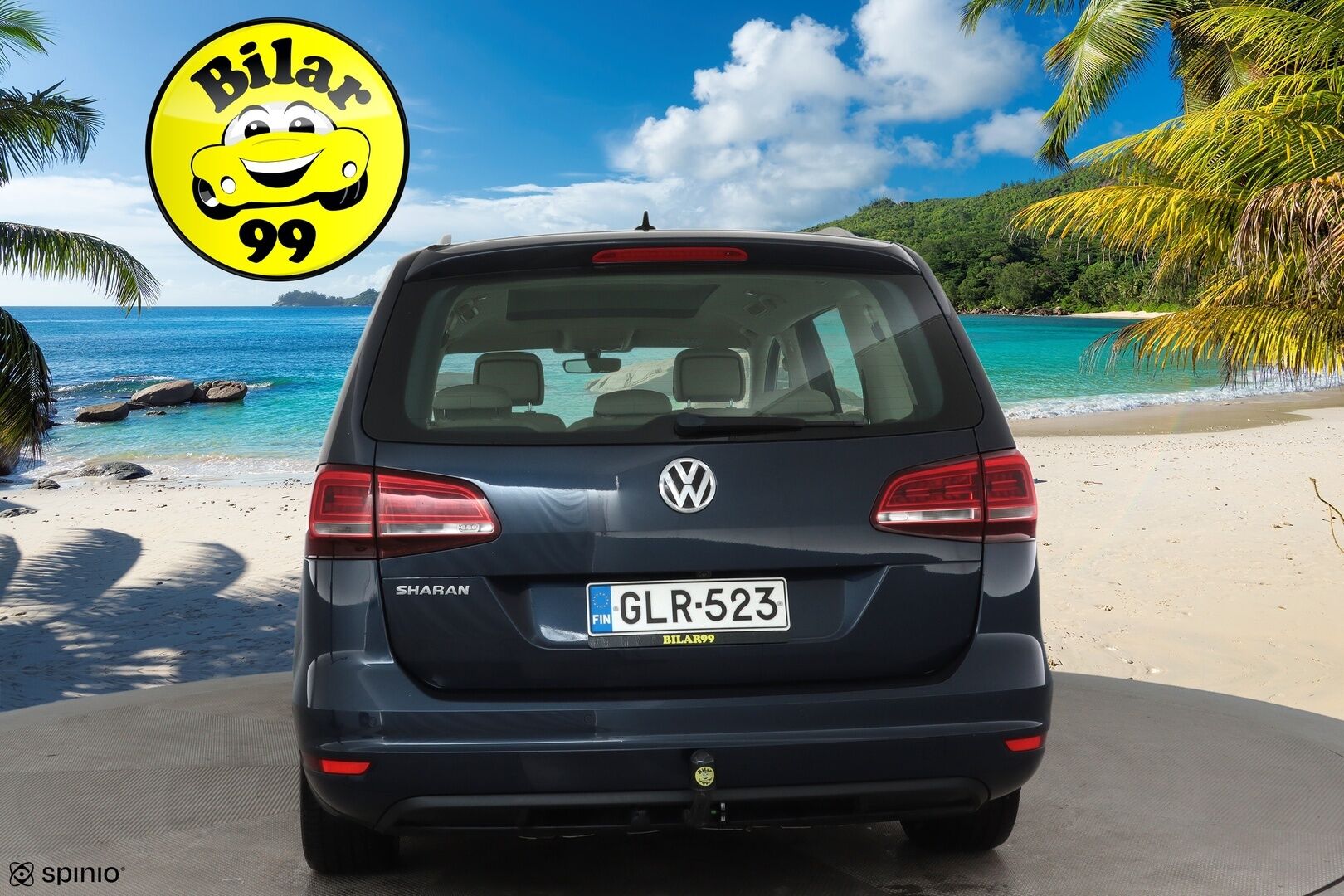Volkswagen Sharan 2016 Highline 2,0 TDI 110 kW (150 hv) DSG **Webasto / Panorama / P.kamera / Adapt.vakkari / Koukku / Sähköovet** - Suomi-auto / Kahdet renkaat aluvanteilla