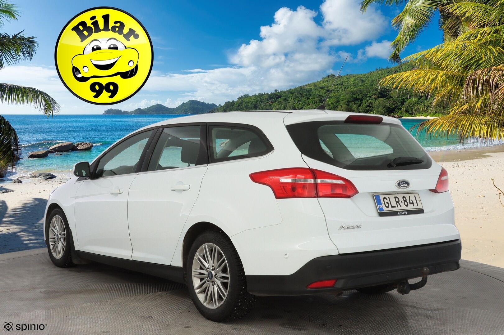 Ford Focus 2016 1,5 TDCi 120 hv Start/stop PowerShift A6 Titanium Wagon *Läm. tuulilasi / Vakkari / Koukku / Tutkat* - Kahdet todella hyväkuntoiset renkaat / Särmät huollot / Viimeisin huolto 197tkm kohdalla / Kahdet OEM vanteet