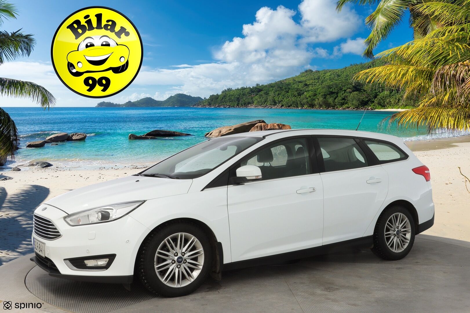 Ford Focus 2016 1,5 TDCi 120 hv Start/stop PowerShift A6 Titanium Wagon *Läm. tuulilasi / Vakkari / Koukku / Tutkat* - Kahdet todella hyväkuntoiset renkaat / Särmät huollot / Viimeisin huolto 197tkm kohdalla / Kahdet OEM vanteet - HULLUT AVAJAISHULINAT KORKOTARJOUS 3,29 %