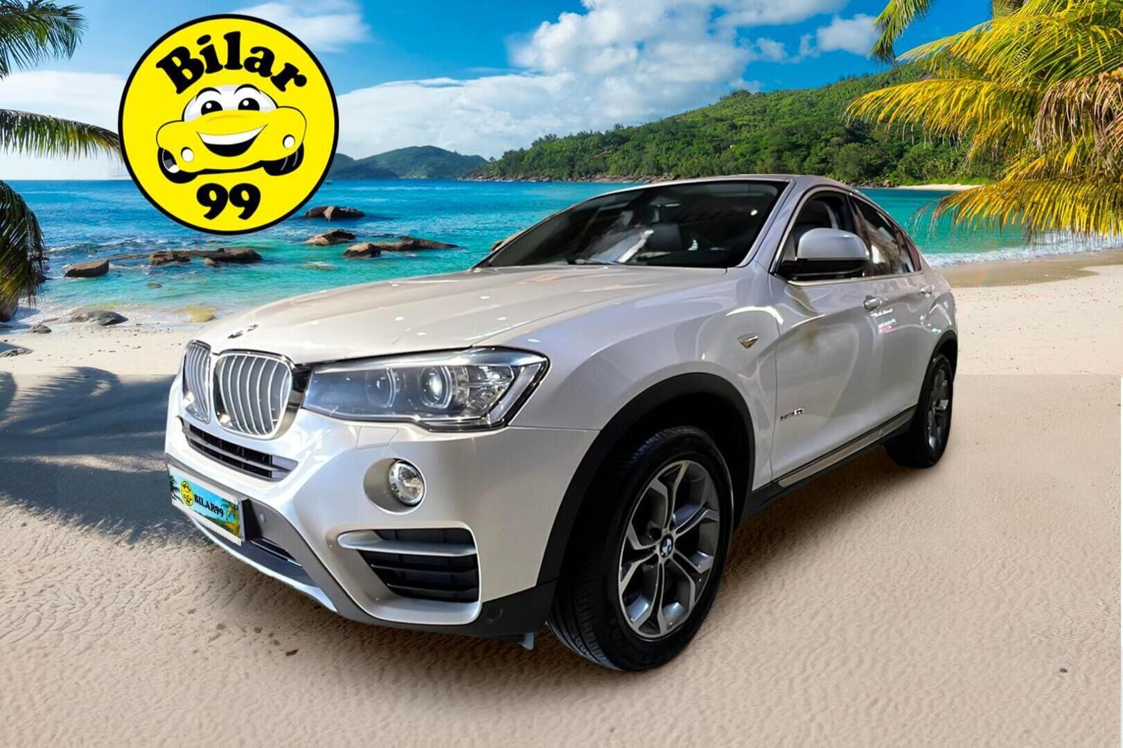 BMW X4 2016 F26 xDrive20d A Business - Suomiauto / Webasto / HiFi / Vetokoukku / Nahkasisusta / Sporttipenkit / Xenon / 2x Hyvät renkaat / Huippuvarusteet!
