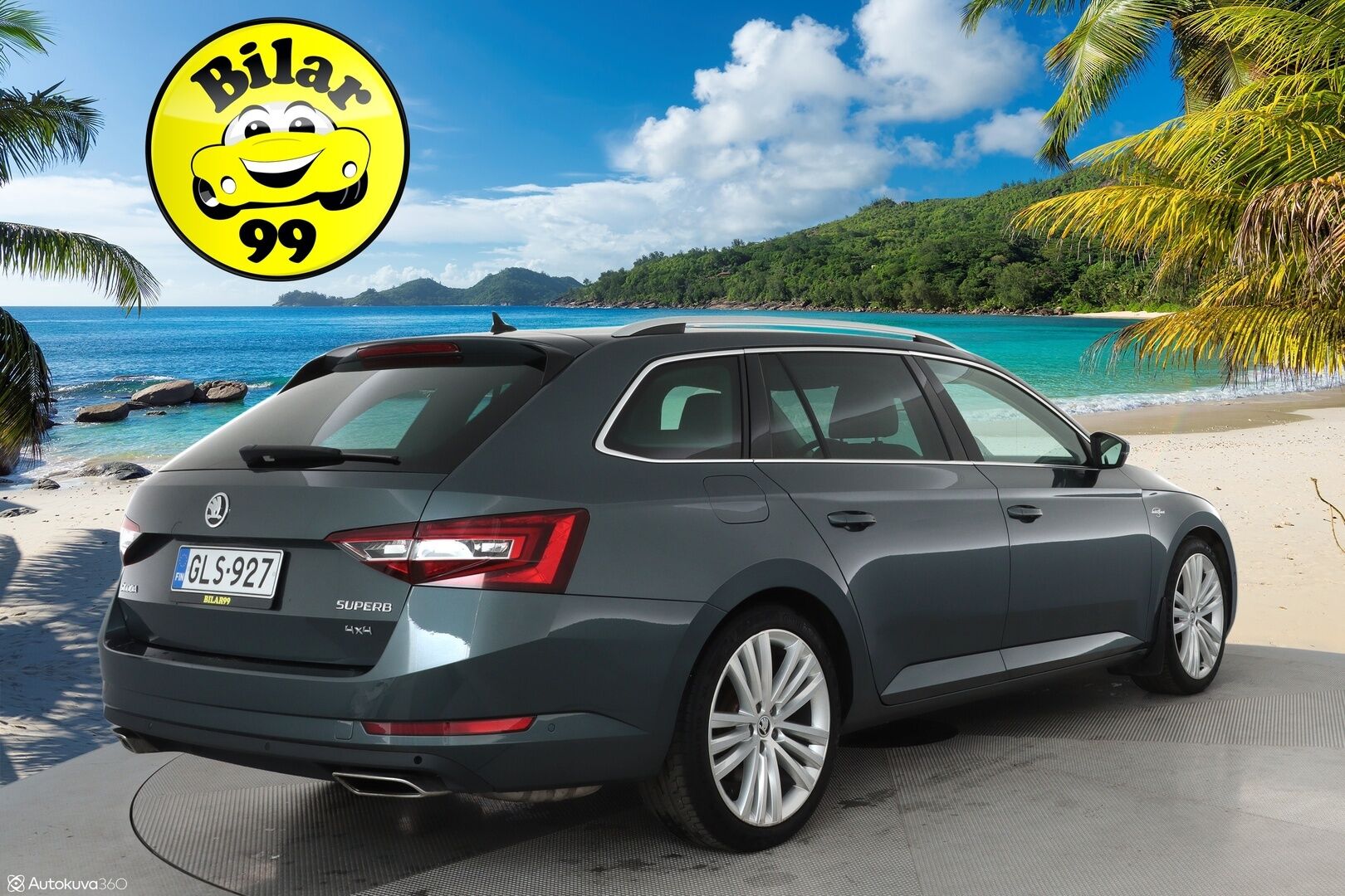 Skoda Superb 2016 Combi 2,0 TSI 280 4x4 L&K DSG **Huippuvarusteet / Panorama / Canton / Adapt. vakkari / Webasto / Ilmastoidut penkit** - 1-om Suomi-auto / Apple&Android / Keyless / Navi / Muistipenkki