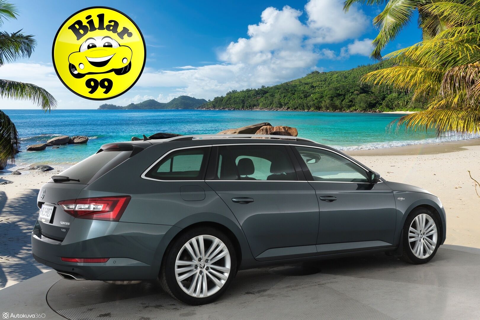 Skoda Superb 2016 Combi 2,0 TSI 280 4x4 L&K DSG **Huippuvarusteet / Panorama / Canton / Adapt. vakkari / Webasto / Ilmastoidut penkit** - 1-om Suomi-auto / Apple&Android / Keyless / Navi / Muistipenkki