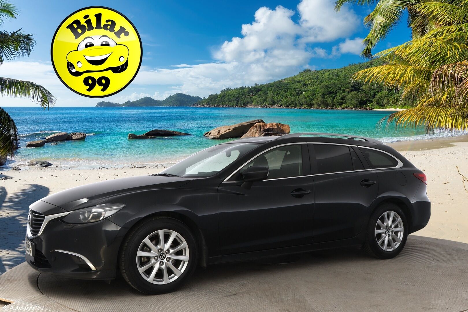Mazda 6 2016 Sport Wagon 2,0 (165) SKYACTIV-G Business Edition 6AT 5ov TL2B - Suomiauto / BLIS / Lohko & Sisäpistoke / Vetokoukku / Apple&Android / Vakkari / LED / 2x Hyvät renkaat!