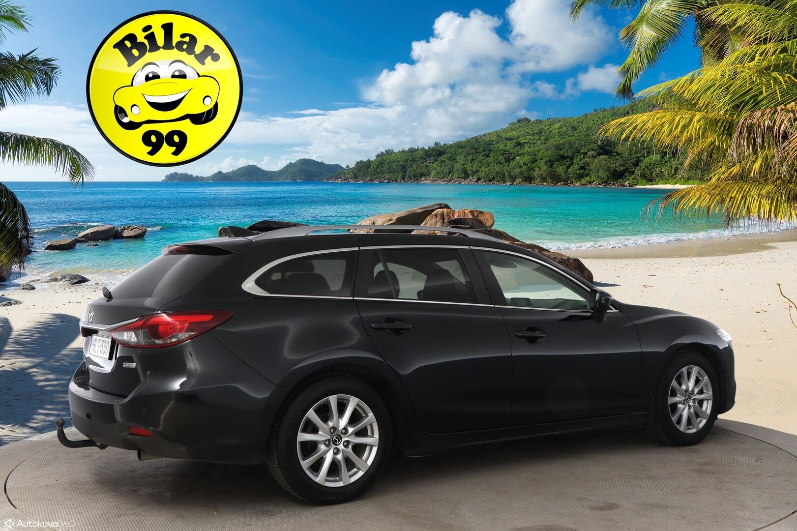 Mazda 6 2016 Sport Wagon 2,0 (165) SKYACTIV-G Business Edition 6AT 5ov TL2B - Suomiauto / BLIS / Lohko & Sisäpistoke / Vetokoukku / Apple&Android / Vakkari / LED / 2x Hyvät renkaat!