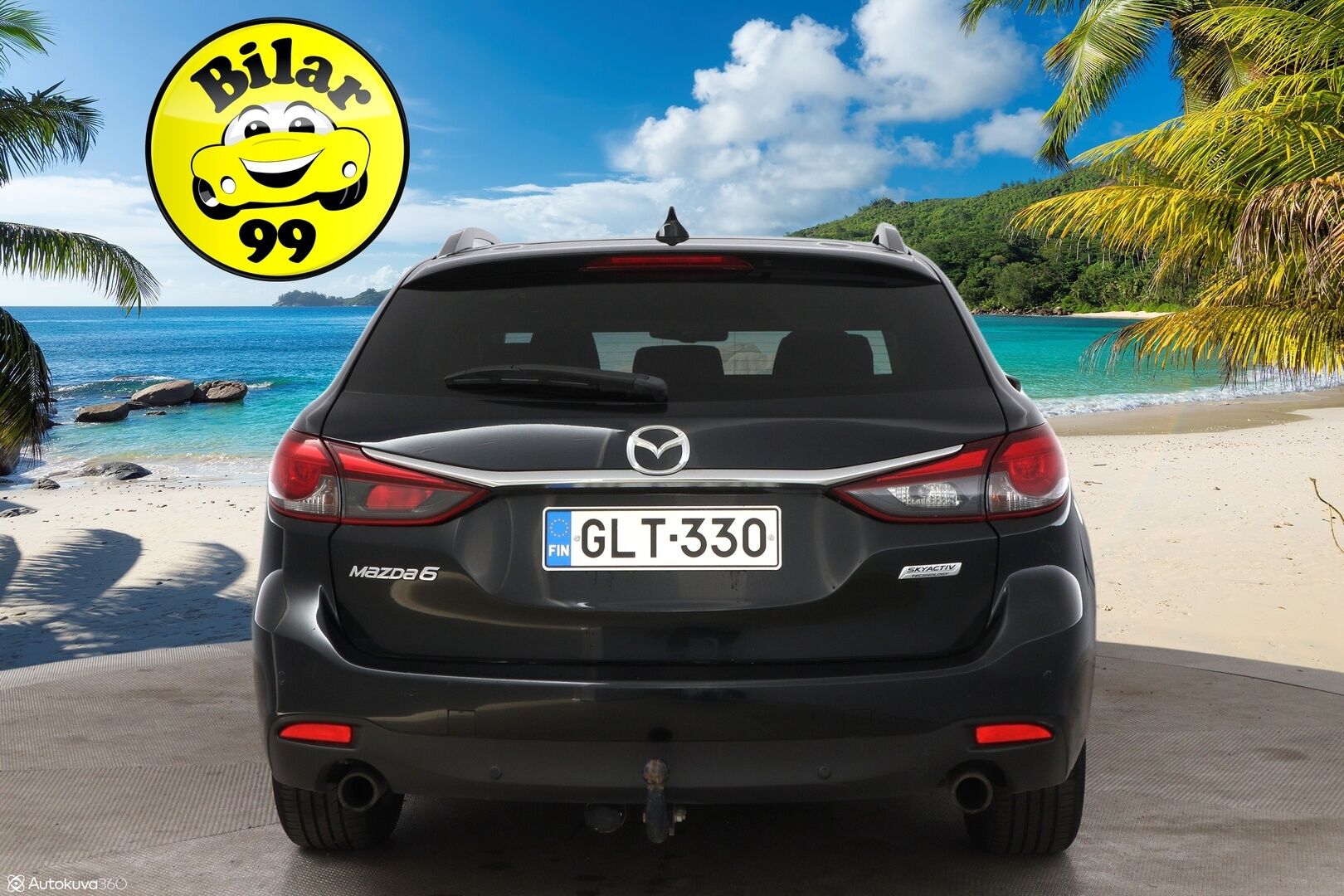 Mazda 6 2016 Sport Wagon 2,0 (165) SKYACTIV-G Business Edition 6AT 5ov TL2B - Suomiauto / BLIS / Lohko & Sisäpistoke / Vetokoukku / Apple&Android / Vakkari / LED / 2x Hyvät renkaat!